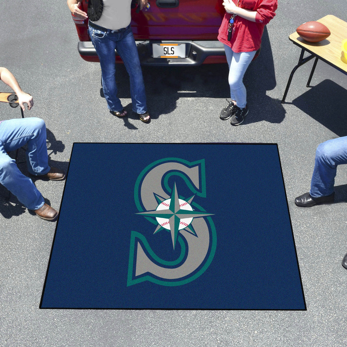 Seattle Mariners Tailgater Rug - 5Ft. X 6Ft.