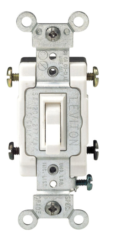 Switch Frm Tg 4/W 15A Wh (Pack Of 1)