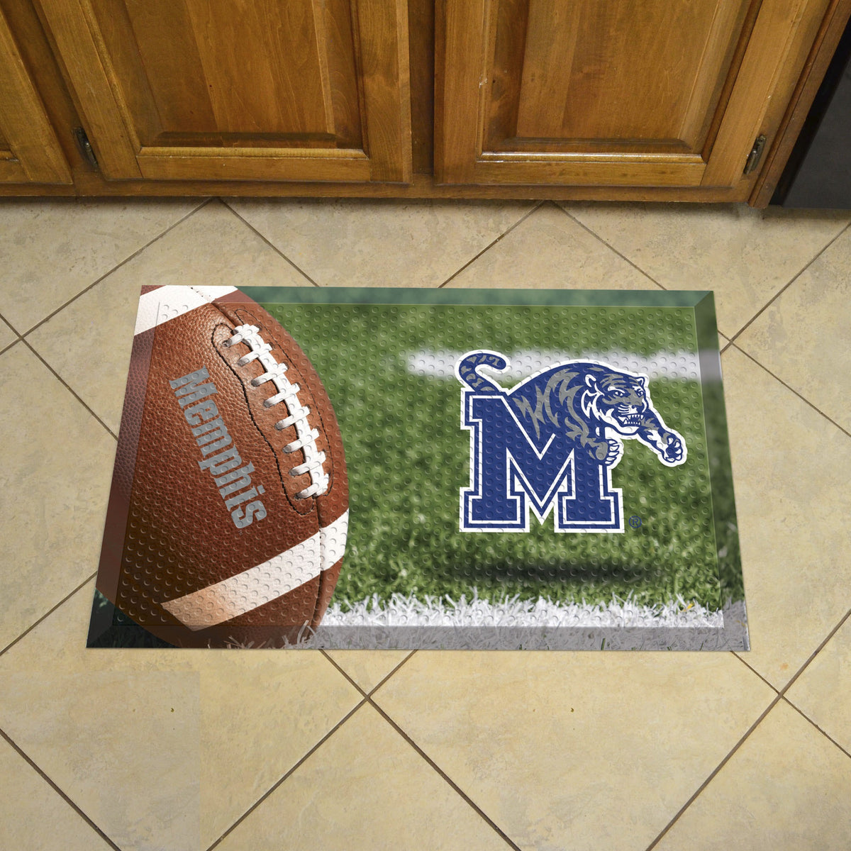 Memphis Rubber Scraper Door Mat