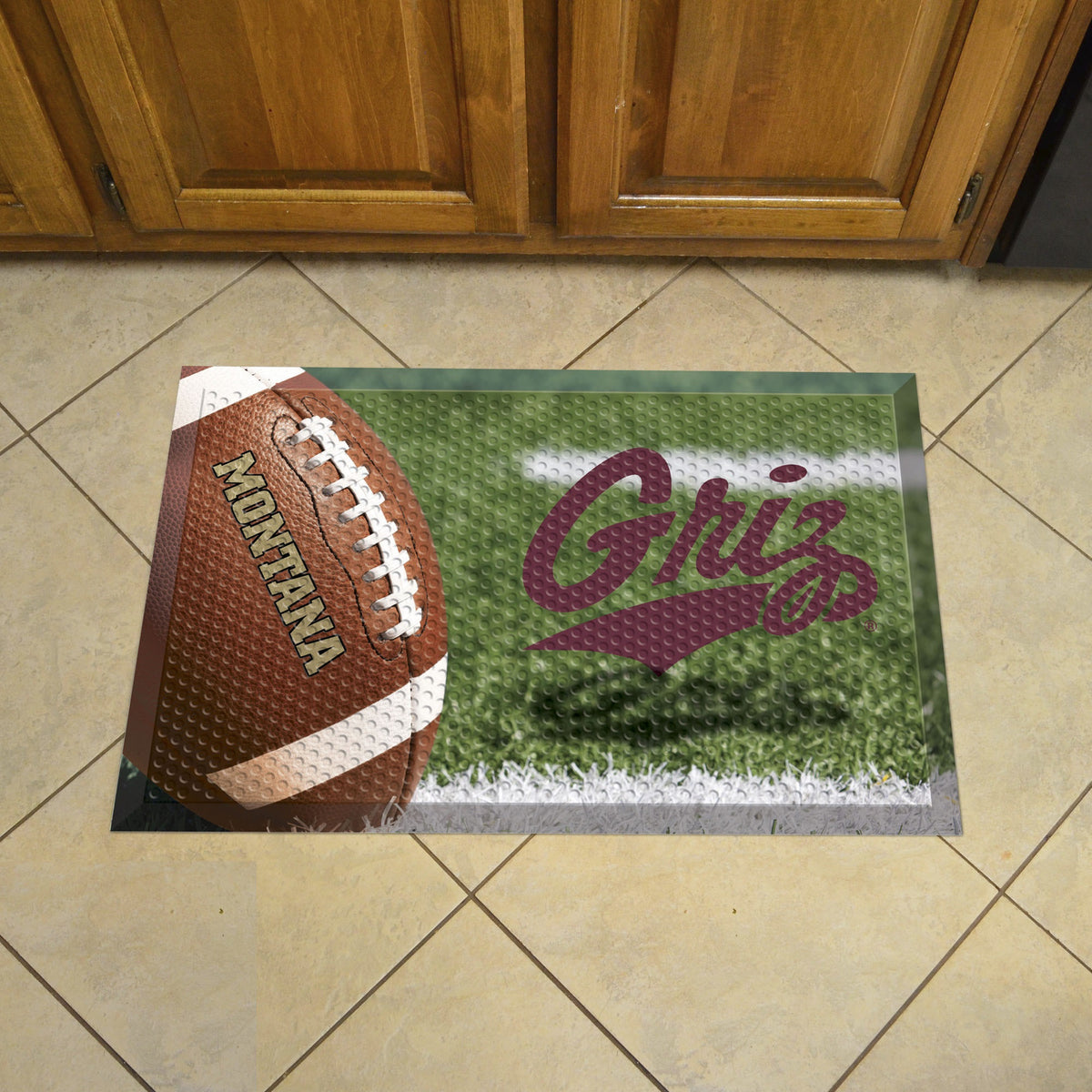 Montana Rubber Scraper Door Mat