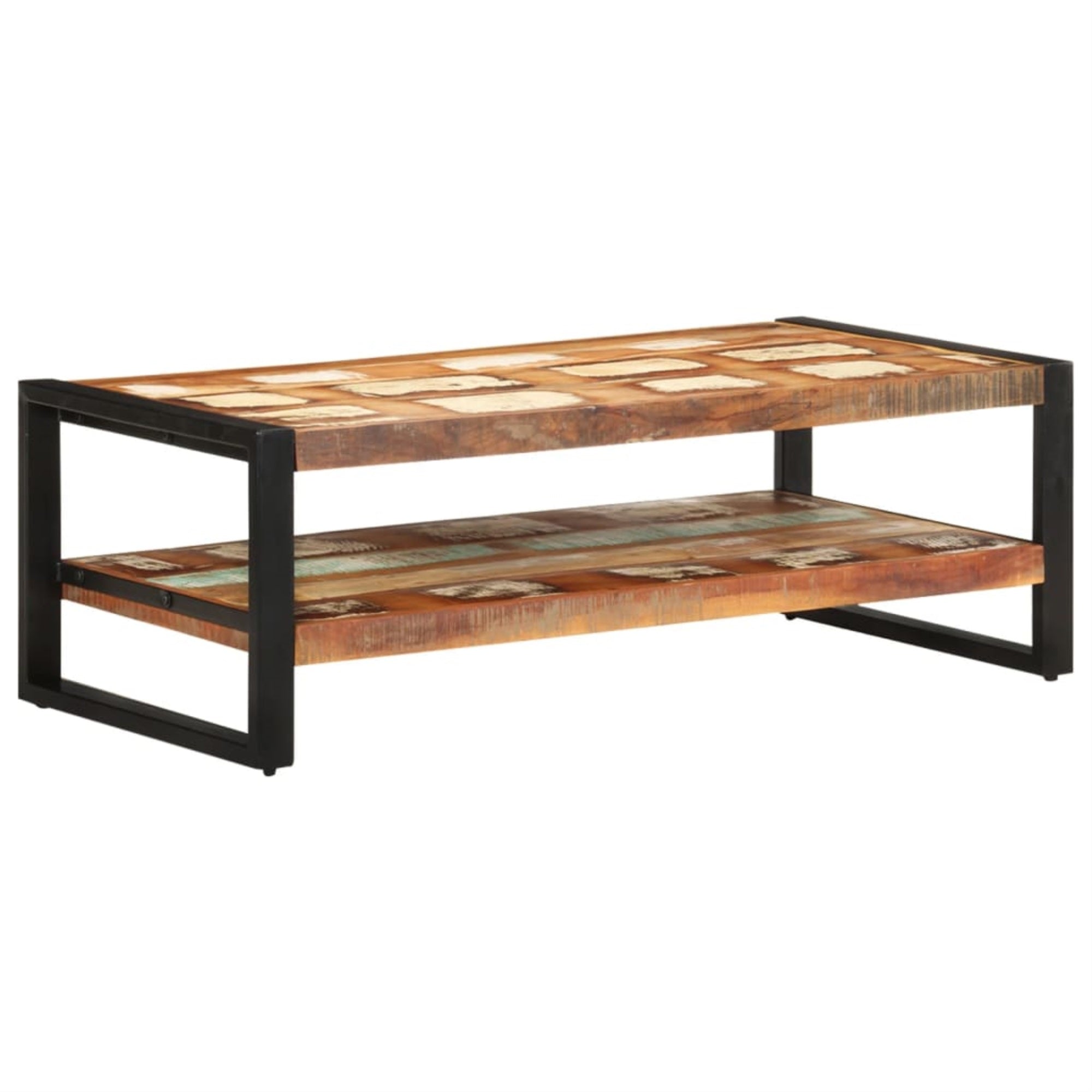 Vidaxl Coffee Table 47.2'X23.6'X15.7' Solid Reclaimed Wood