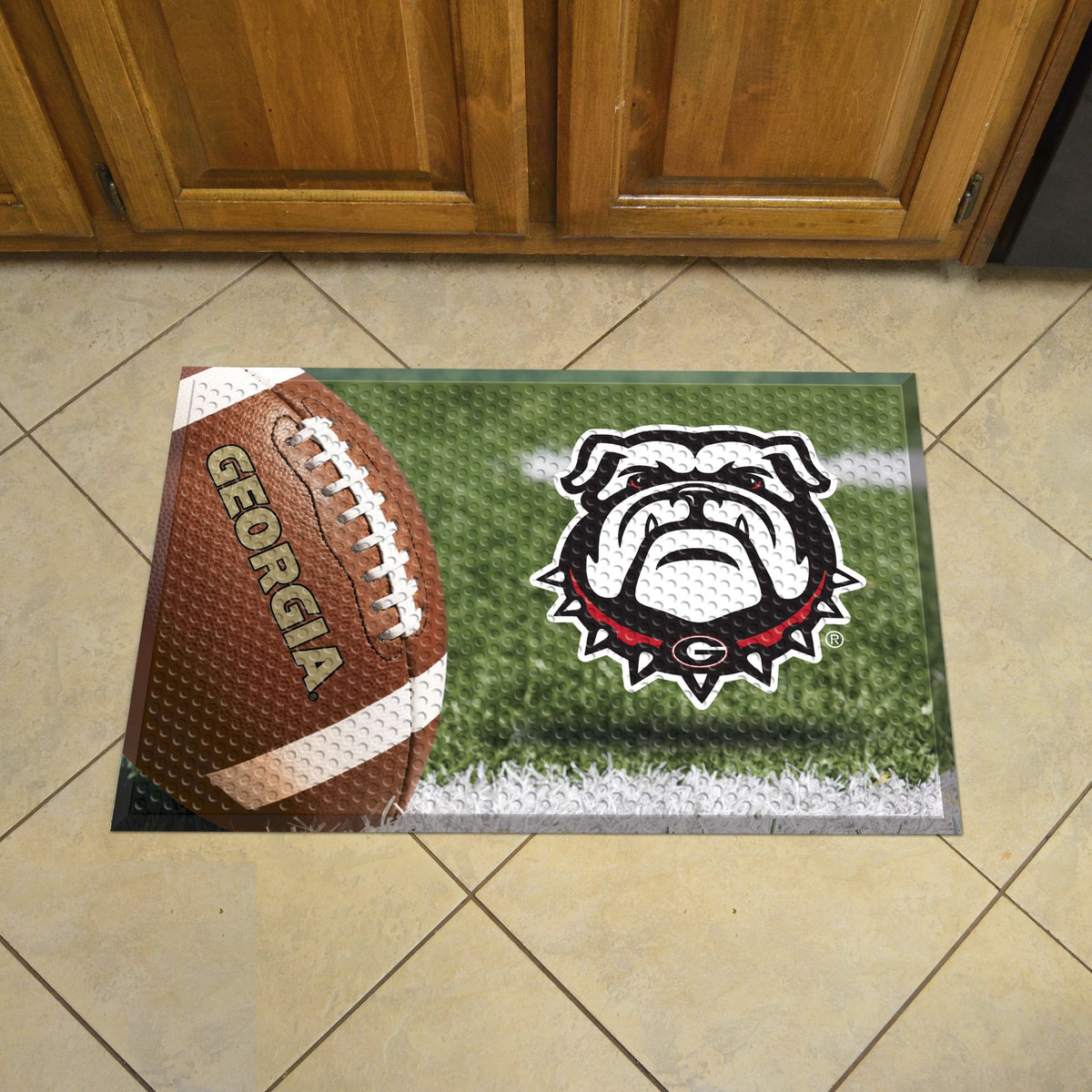 Georgia Rubber Scraper Door Mat
