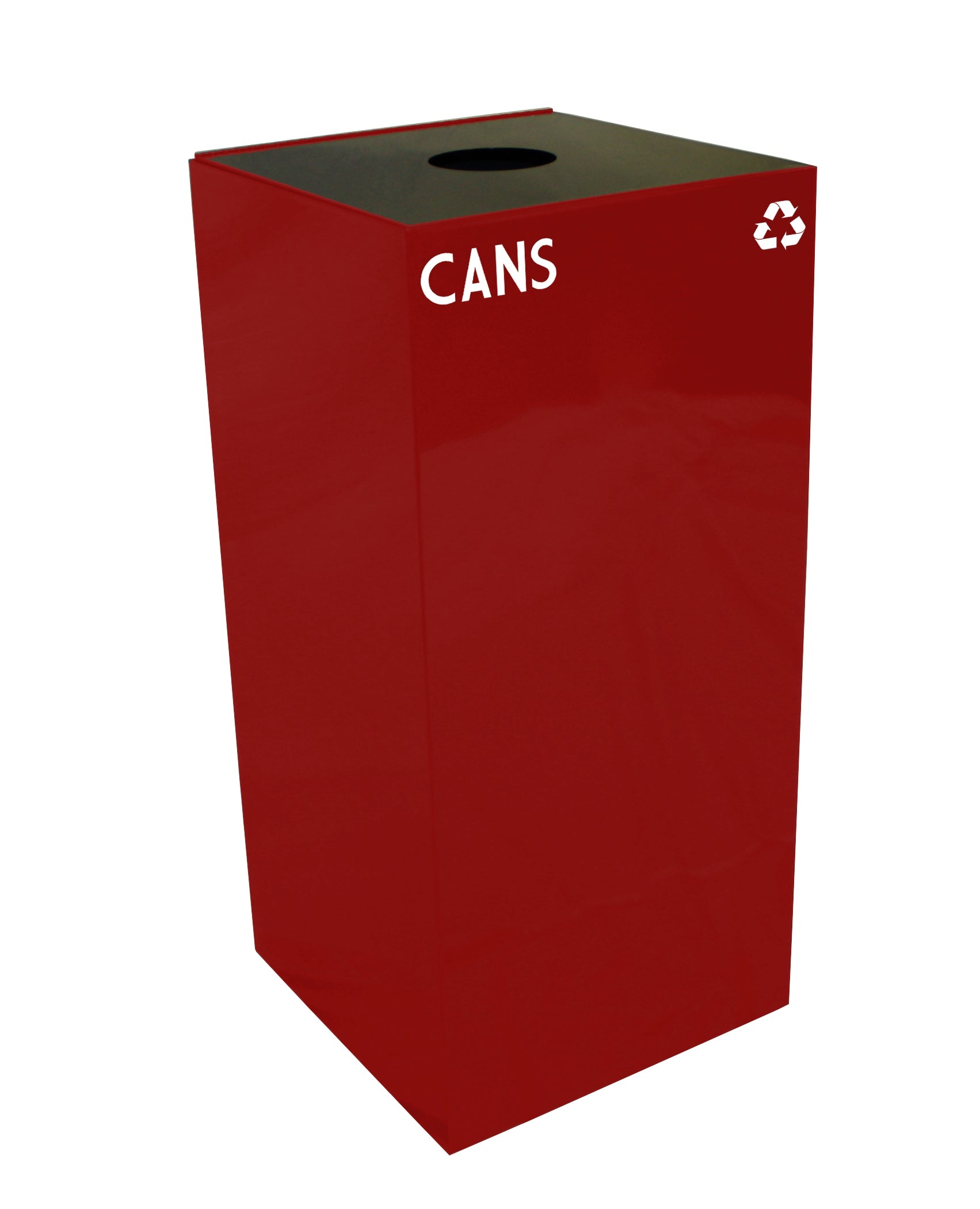 32Gc01-Sc-Vv Ergode Recycling Containers - Compact & Customizable Square Shape, 4 Sizes, 4 Colors, 4 Lid Options, Durable Steel