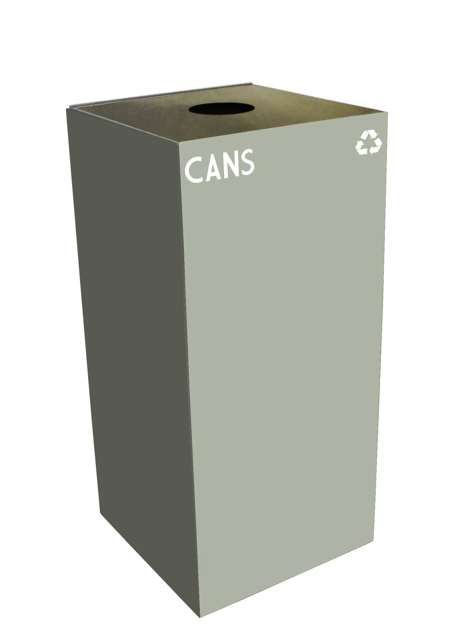 32Gc01-Sl-Vv Ergode Recycling Containers - Compact, Space Efficient, Customizable Sizes, Colors, And Lid Options, Durable Steel