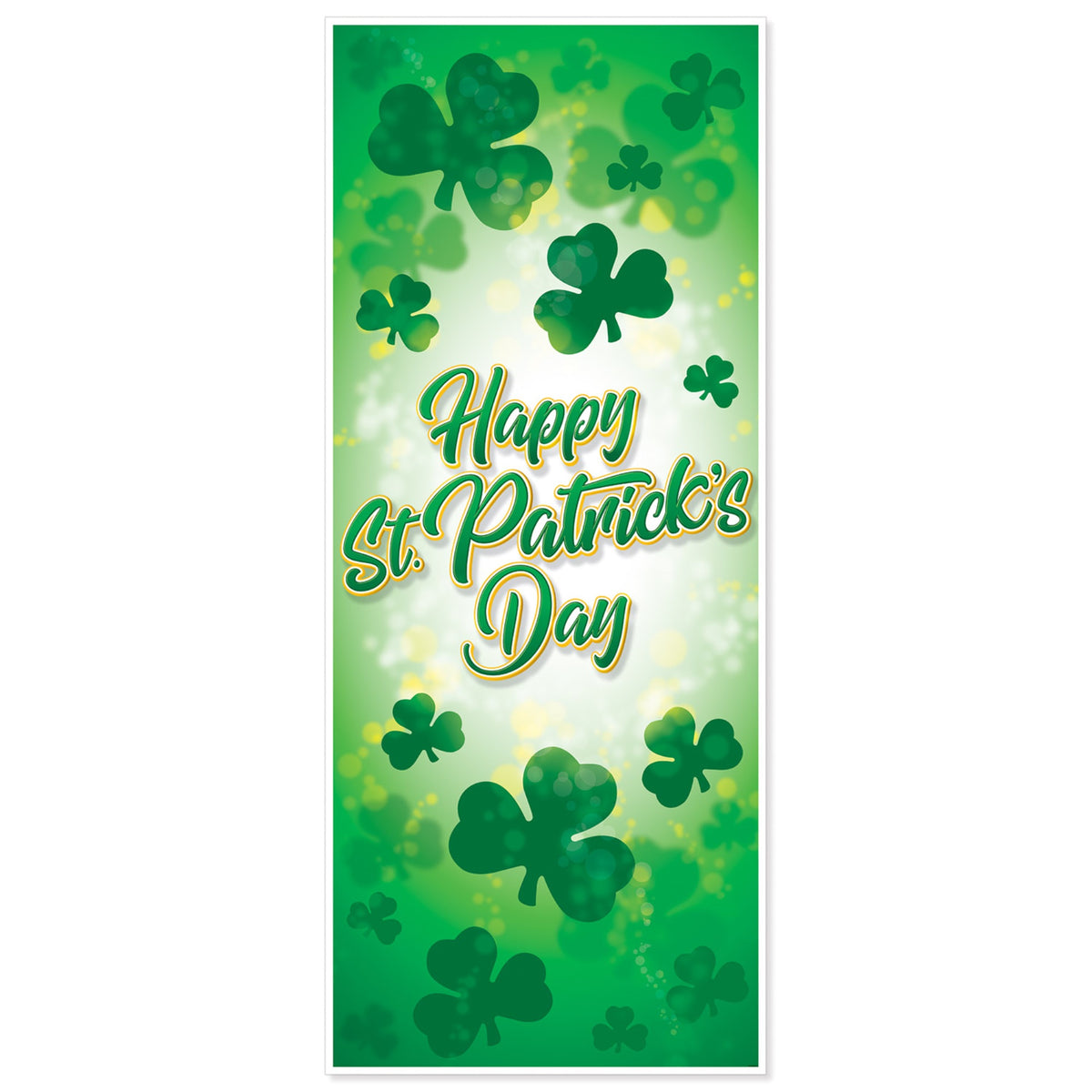 Happy St. Patricks Day Door Cover, (Pack Of 12)
