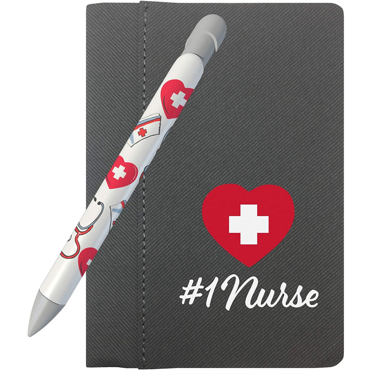 Greeting Pen #1 Nurse Gift Set With 4 X 6 Notebook And 1 Rotating Message Pen (332)