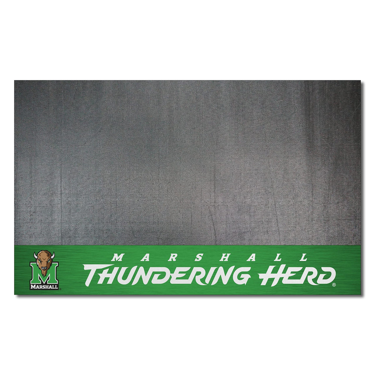 Marshall Thundering Herd Vinyl Grill Mat - 26In. X 42In.