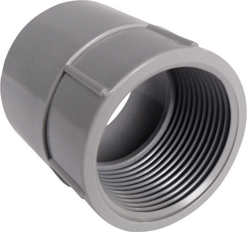 Adaptr Pvc Female 2-1/2 (Pack Of 1)
