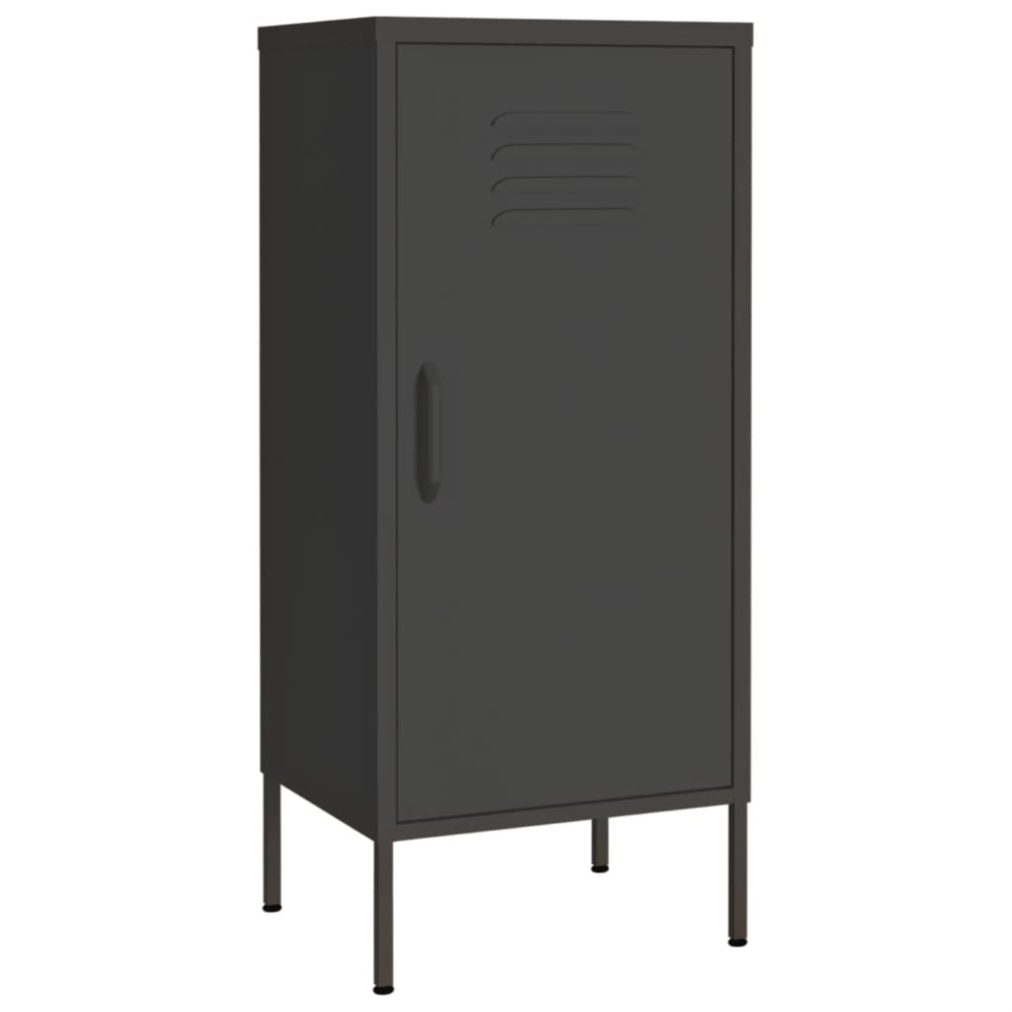Vidaxl Storage Cabinet Anthracite 16.7'X13.8'X40' Steel