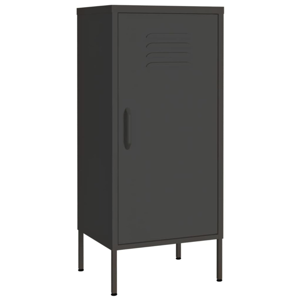 Vidaxl Storage Cabinet Anthracite 16.7'X13.8'X40' Steel