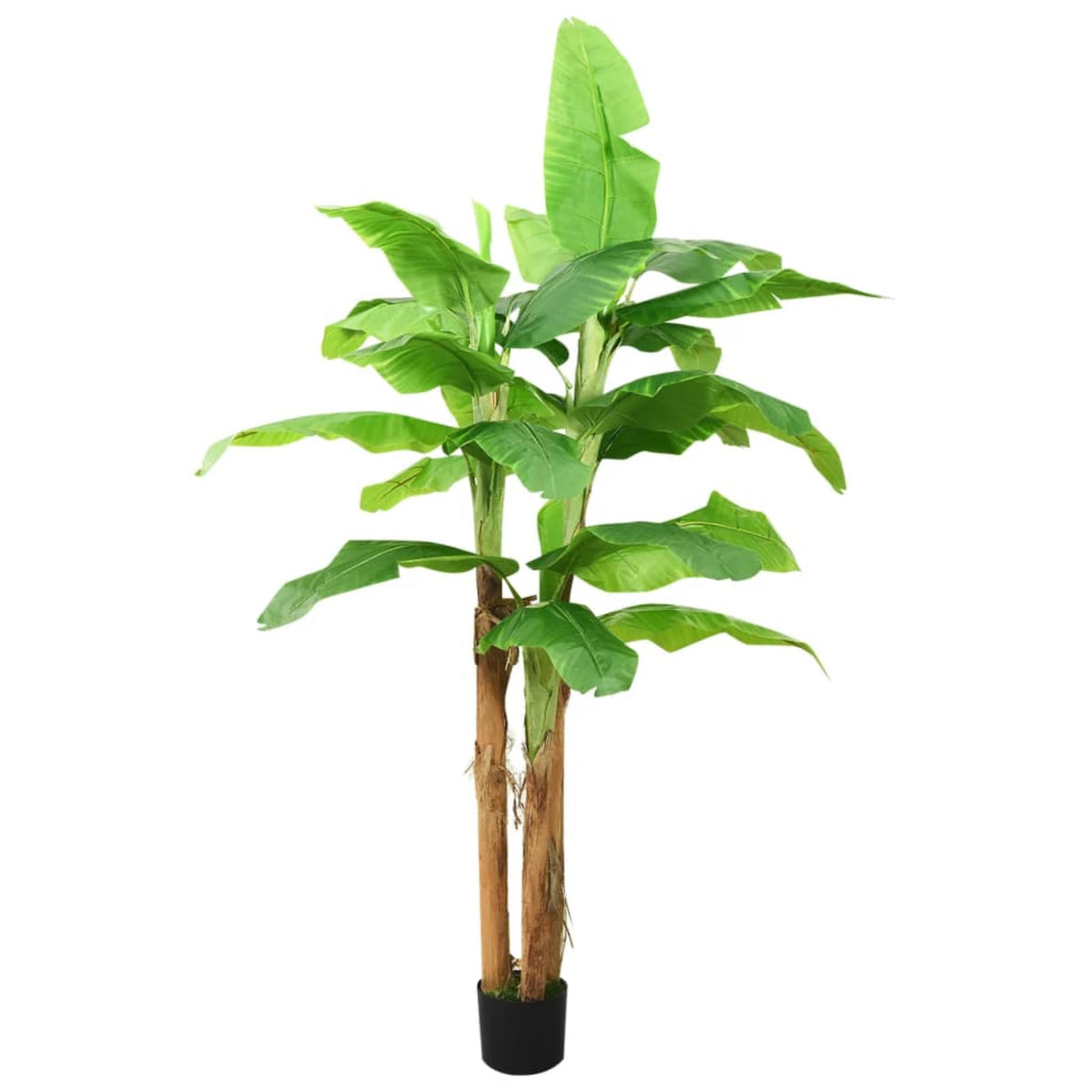 Vidaxl Artificial Banana Tree With Pot 118.1' Green