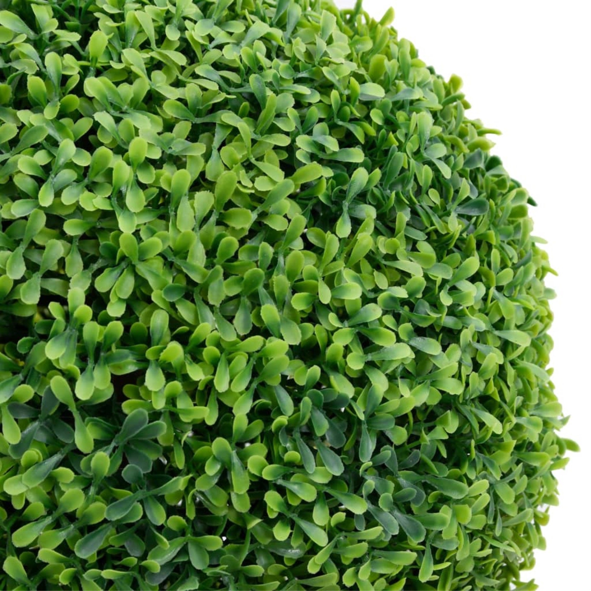 Vidaxl Artificial Boxwood Plant With Pot Ball Shaped Green 19.7'