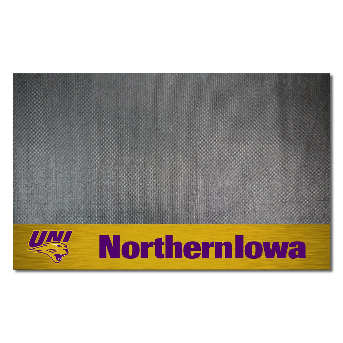 University Of Northern Iowa Vinyl Grill Mat - 26In. X 42In.