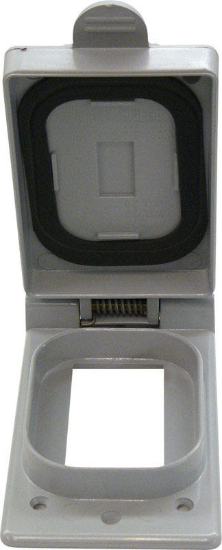 Cover 1G Gfci Hvydty Gry (Pack Of 1)