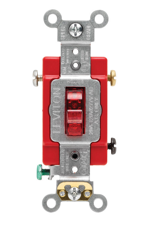 Red Pilot Light Switch (Pack Of 1)