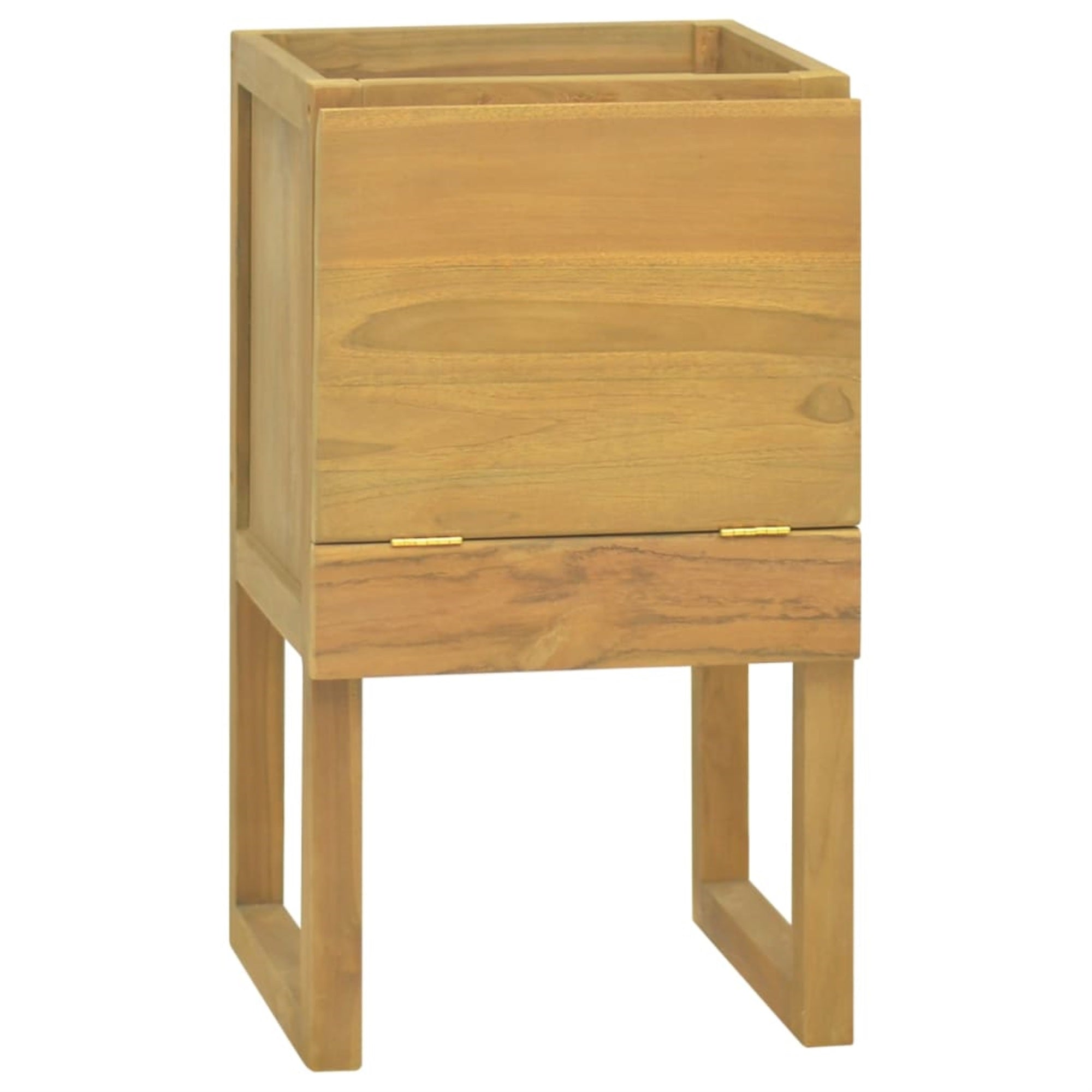 Vidaxl Bathroom Cabinet 17.7'X17.7'X29.5' Solid Wood Teak