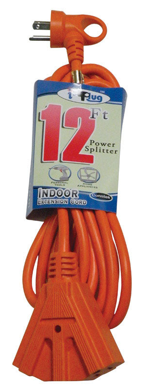 Cord 12Ft I-Plug 3-Out (Pack Of 1)