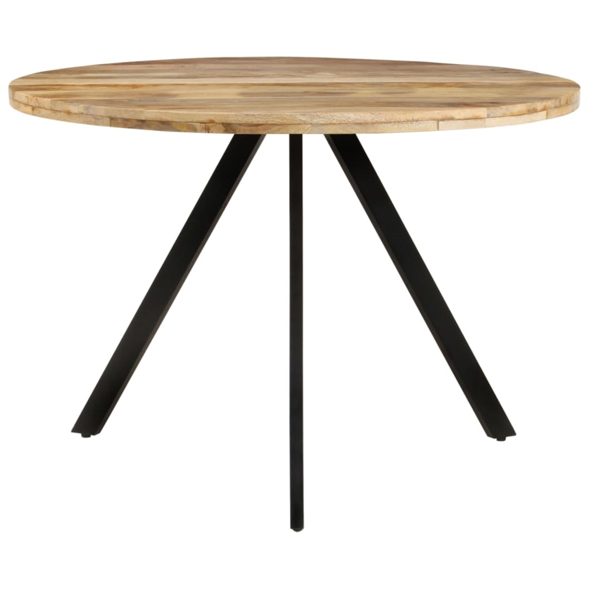Vidaxl Dining Table 43.3'X29.5' Solid Wood Mango