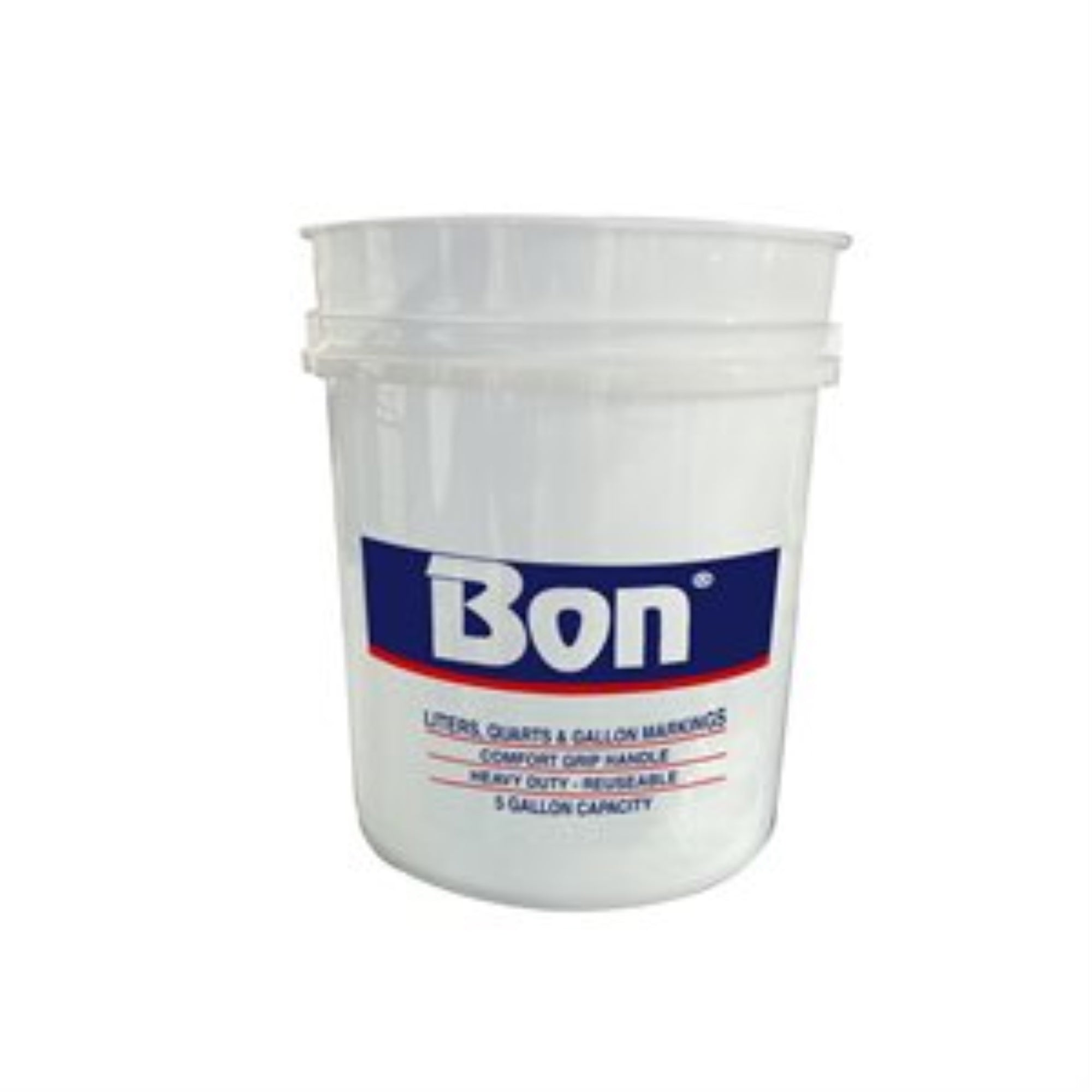 Bon 34-164 Clear Measuring Pail - 90Mil 5 Gallon