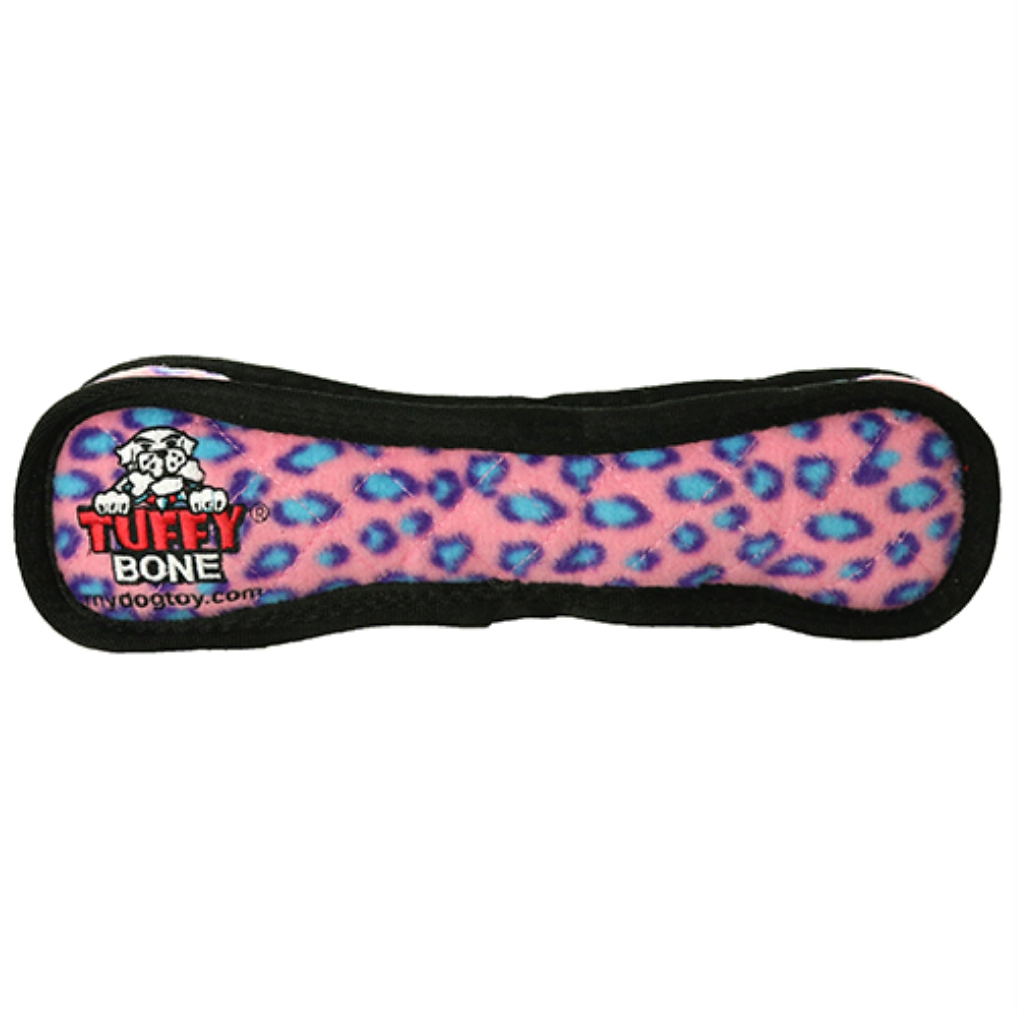 Tuffy Ultimate Bone Pink Leopard