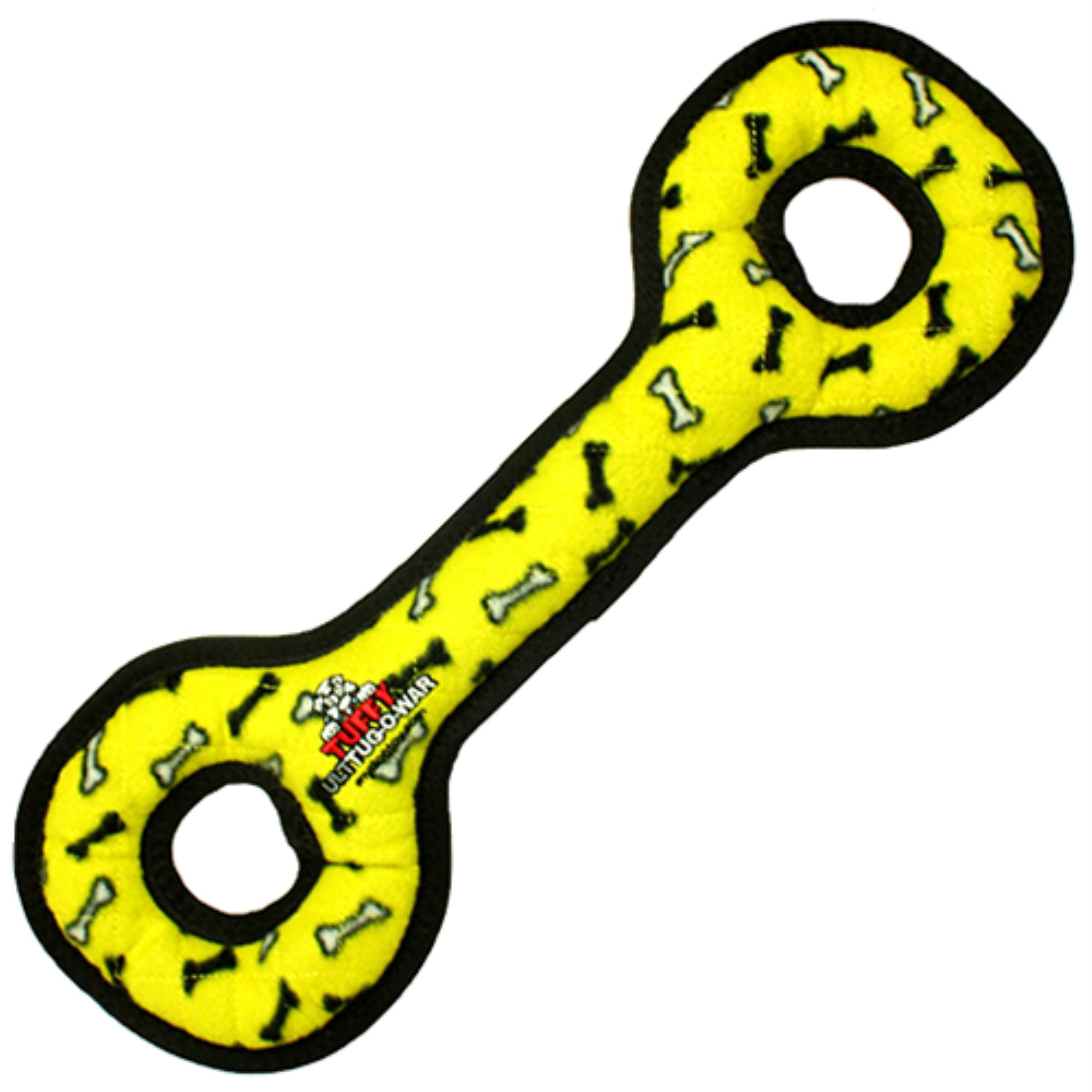 Tuffy Ultimate Tug-O-War Yellow Bone