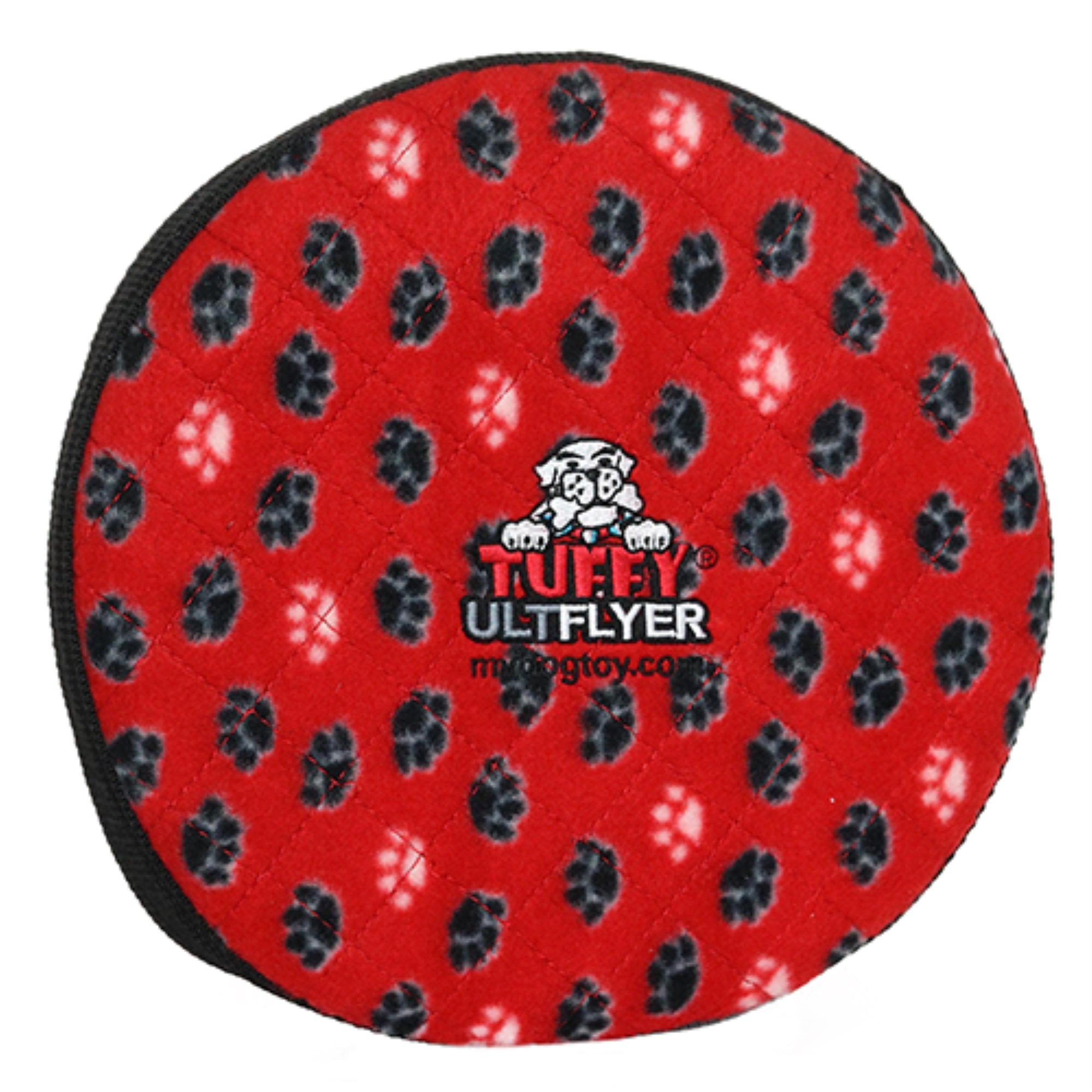 Tuffy Ultimate Flyer Red Paw