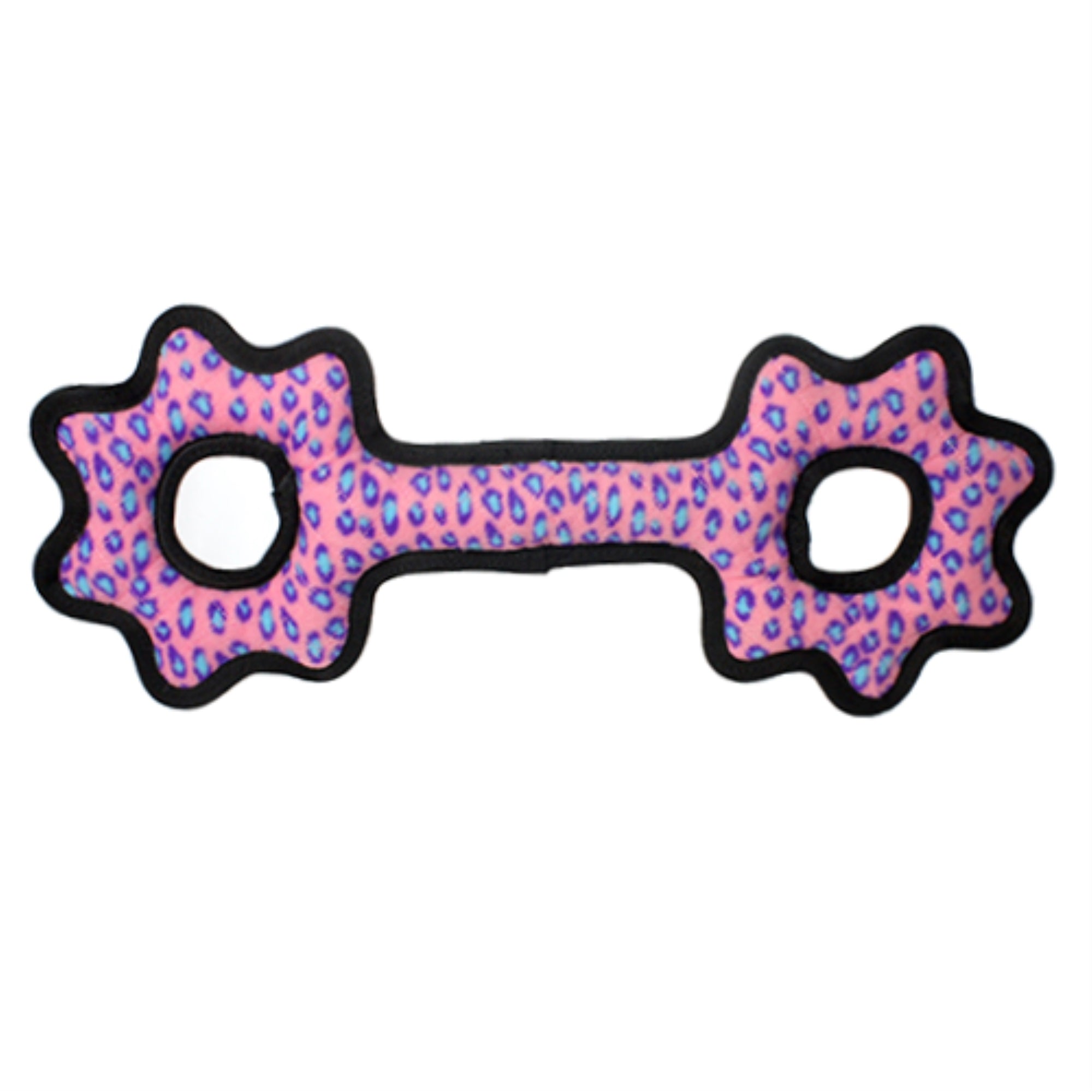 Tuffy Ultimate Tug-O-Gear Pink Leopard