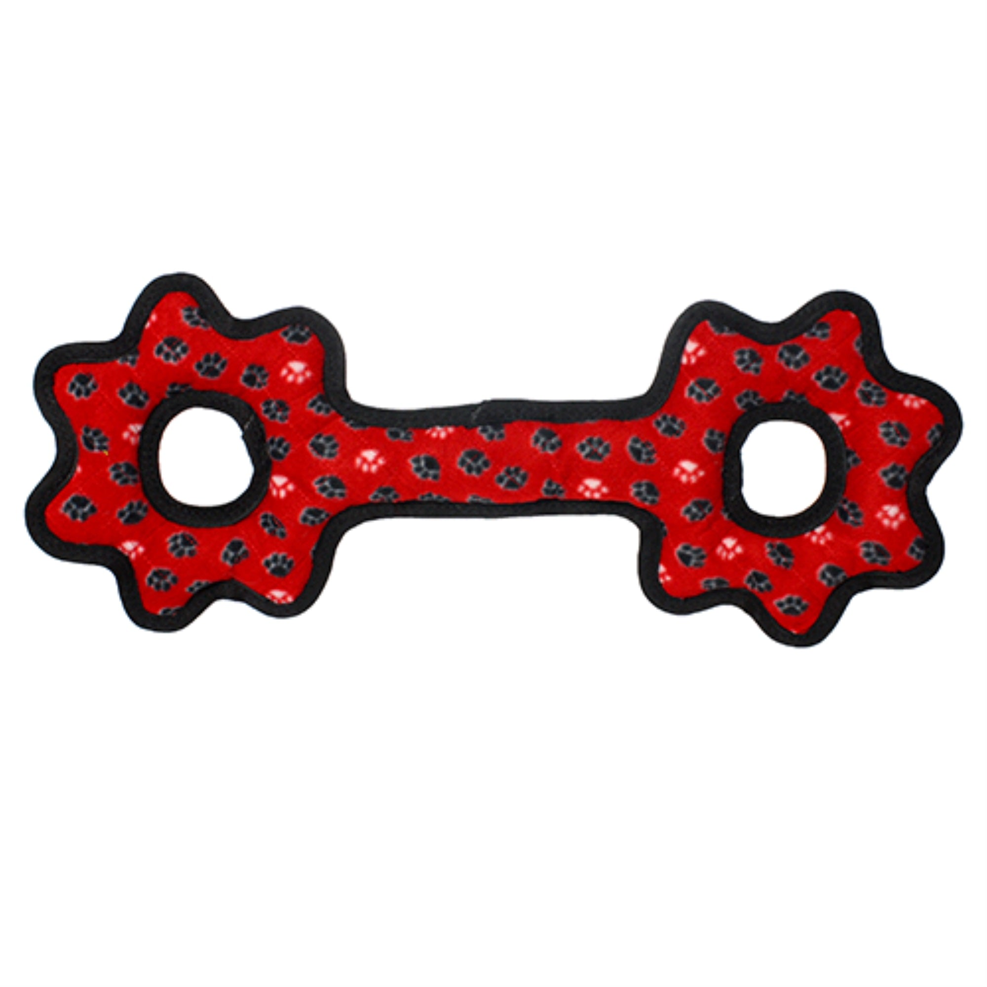 Tuffy Ultimate Tug-O-Gear Red Paw