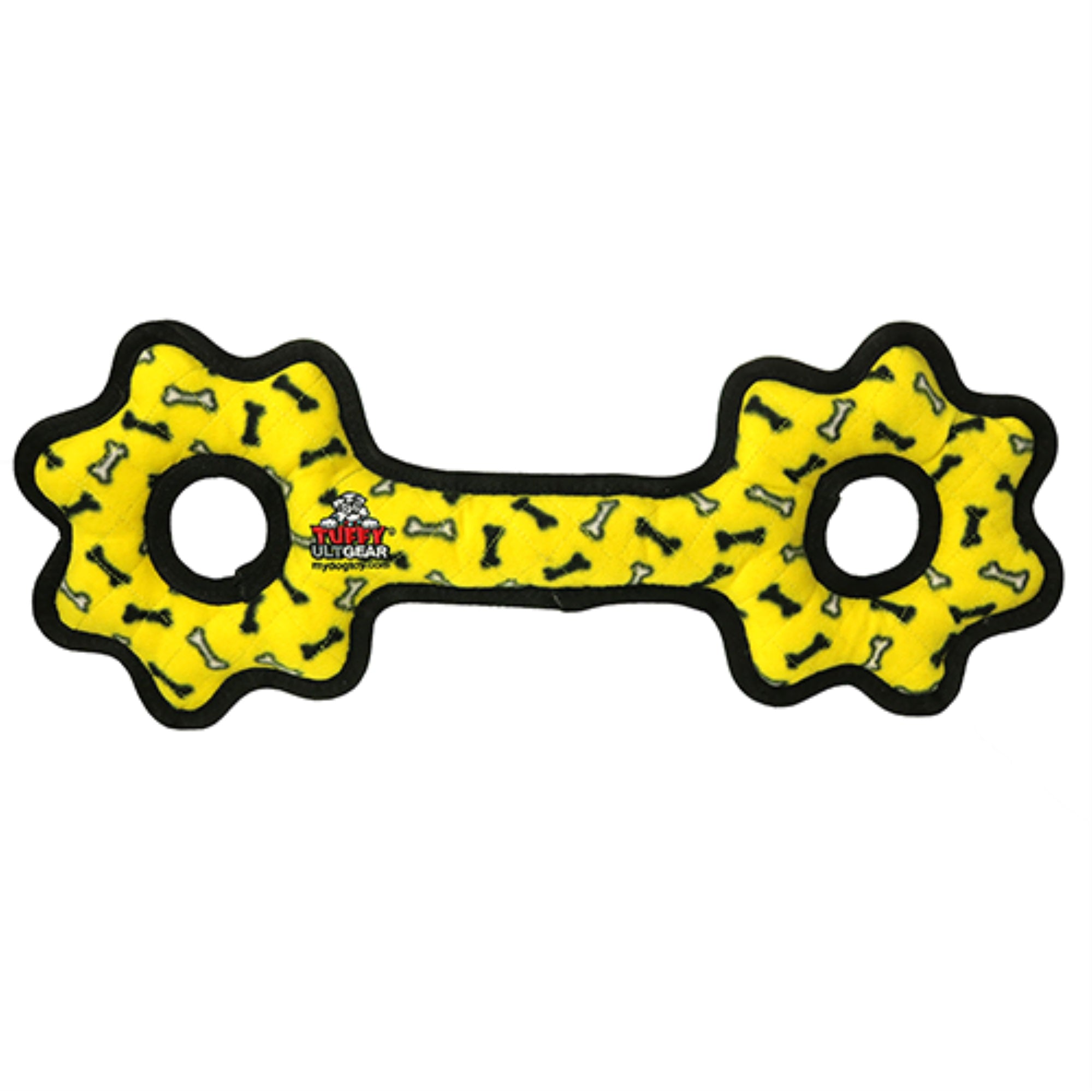 Tuffy Ultimate Tug-O-Gear Yellow Bone