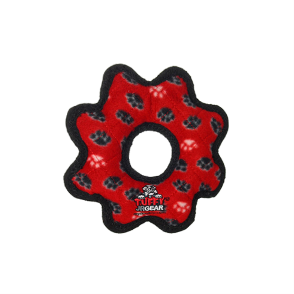 Tuffy Jr Gear Ring Red Paw