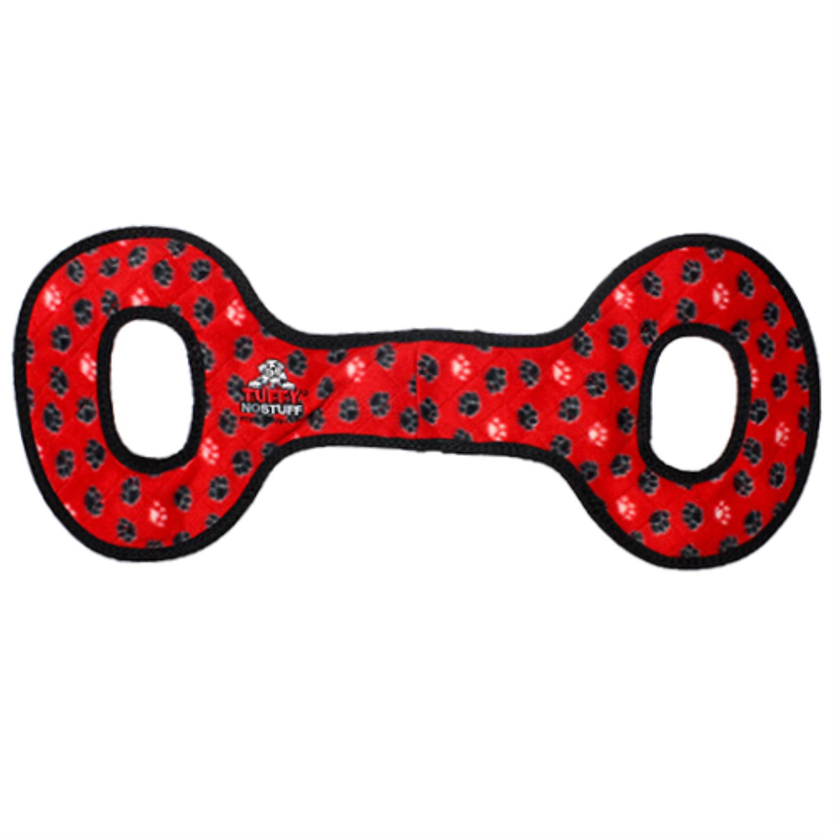 Tuffy No Stuff Ultimate Tug-O-War Red Paw