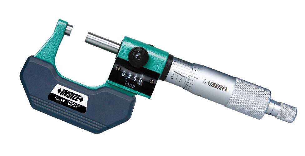 3400-2 Outside Micrometer With Counter, 1-2