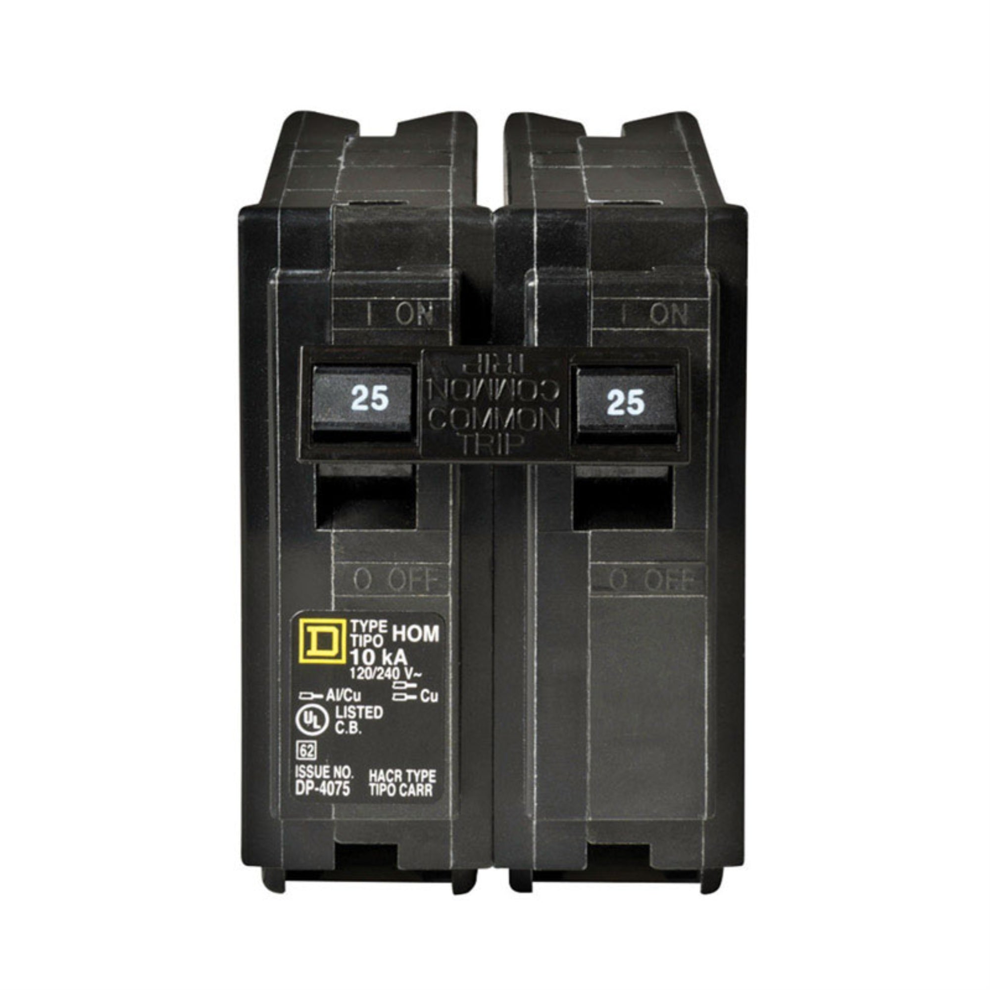 Brkr Sq D Hom 2P 25A 2 (Pack Of 1)