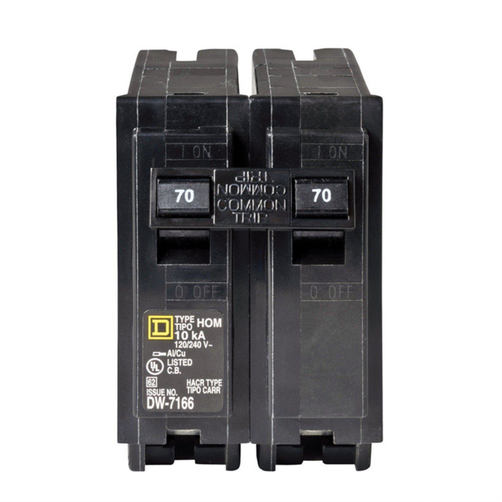 Brkr Sq D Hom 2P 70A 2 (Pack Of 1)