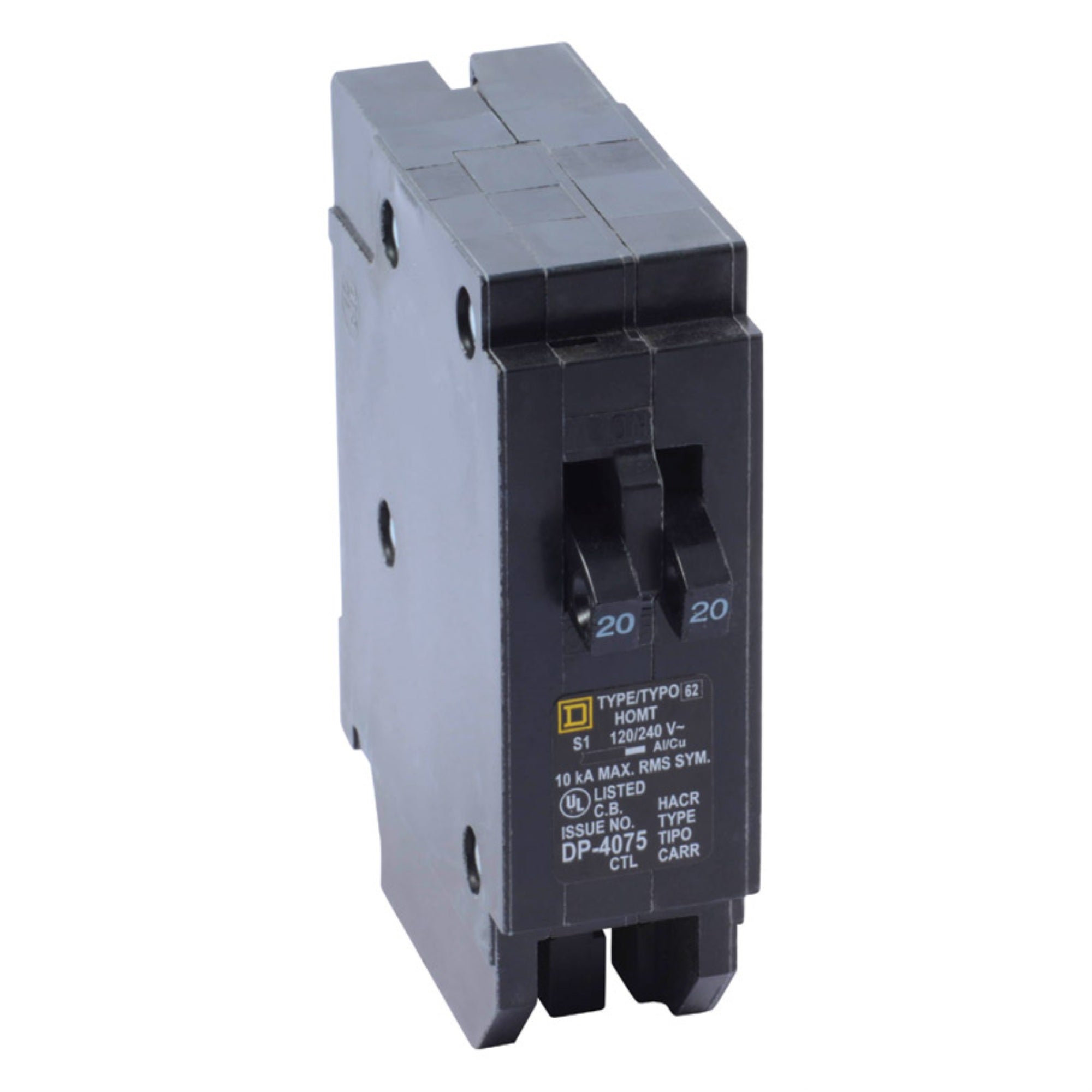 Bkr Sq D Hm 2-1P 20A 1 (Pack Of 1)