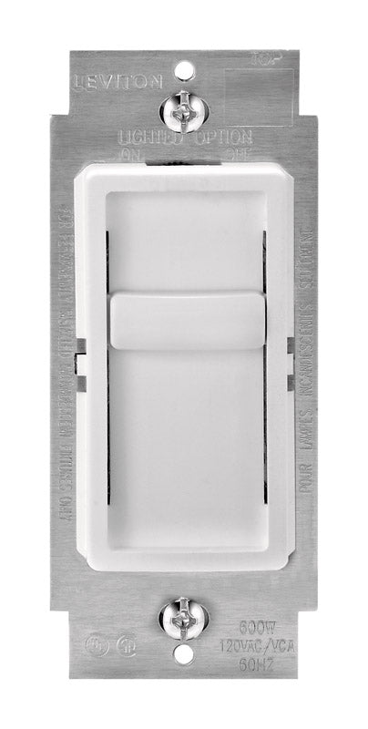 Dimmer Slide Sngpol Wht (Pack Of 1)