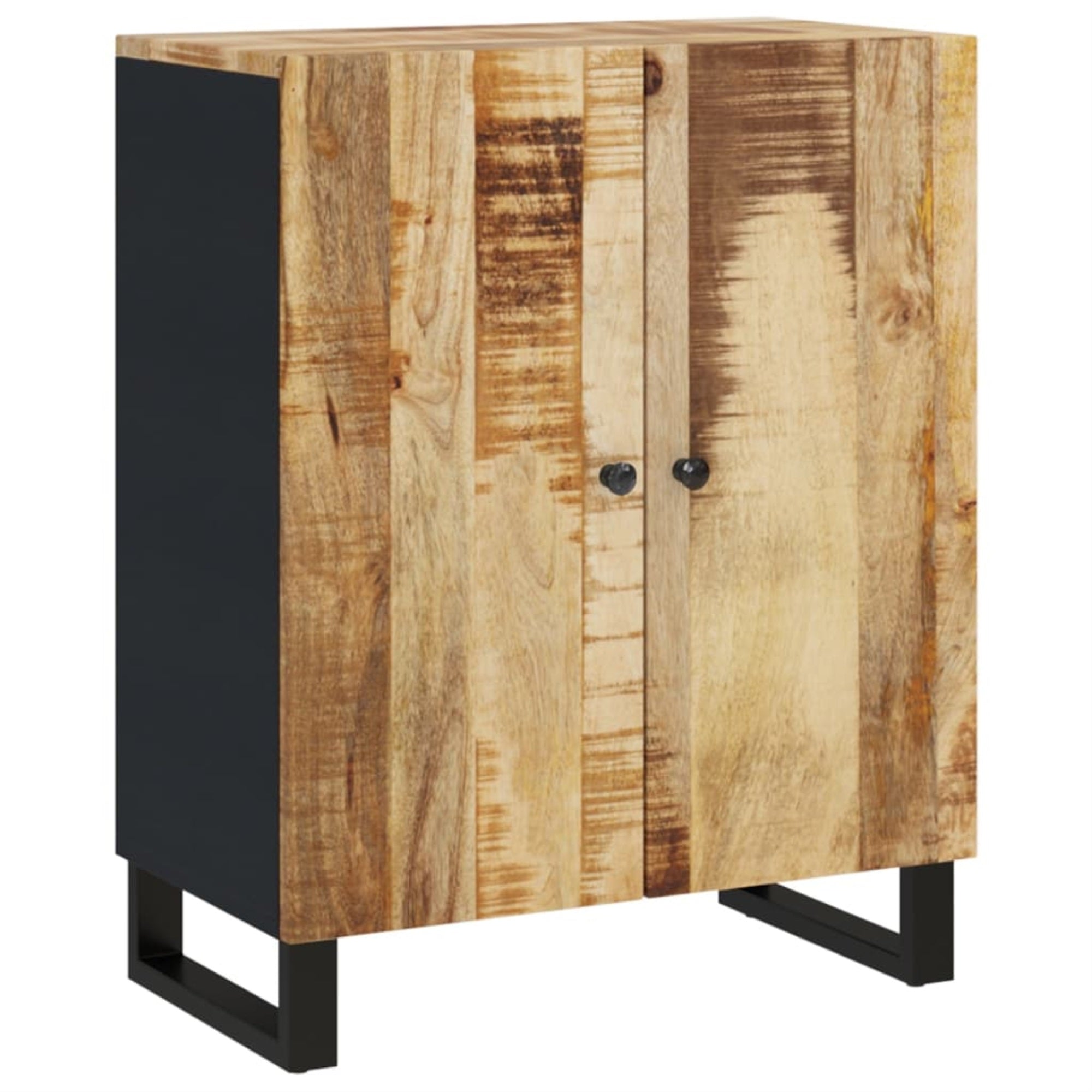 Vidaxl Sideboard 23.6'X13'X29.5' Solid Wood Mango
