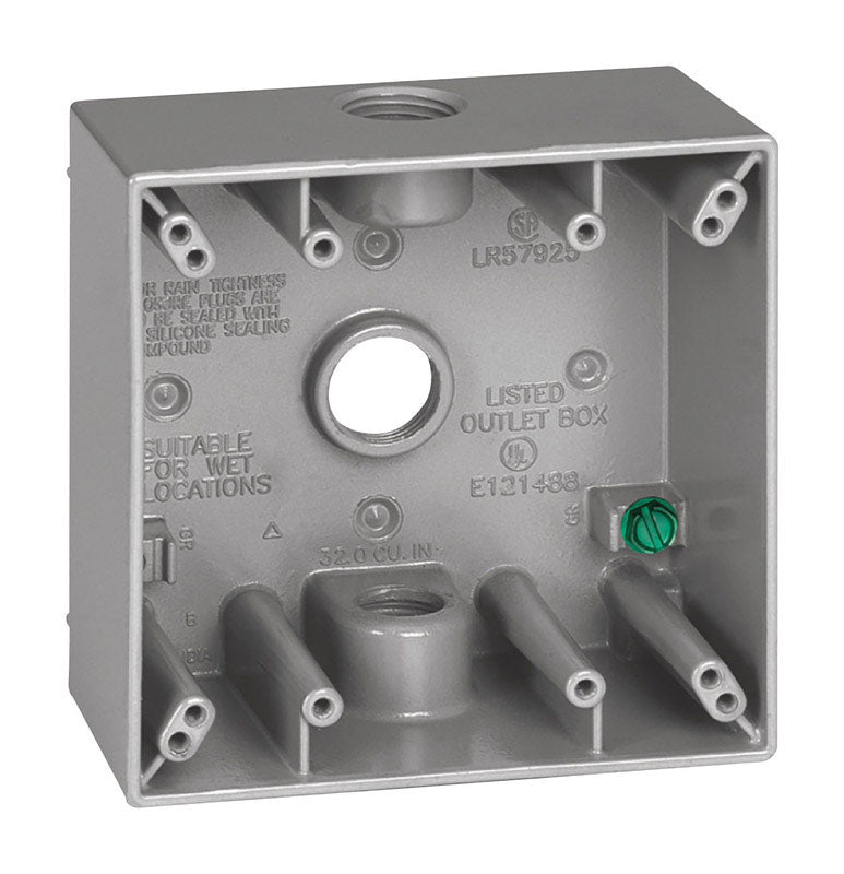 Outlt Box 2G 3H 3/4 Gry (Pack Of 1)