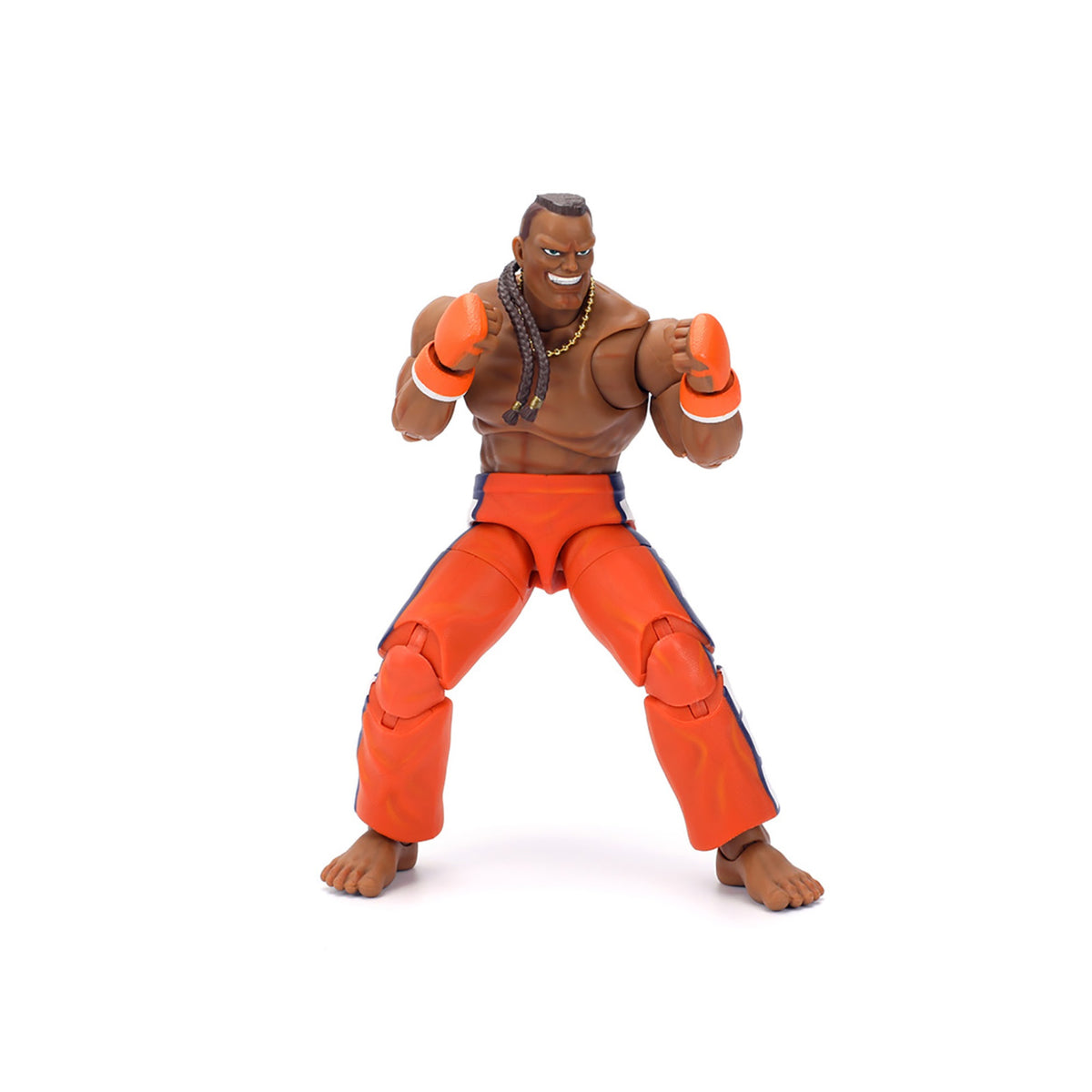 Dee Jay 6' Moveable Figure With Accessories And Alternate Head And Hands 'Ultra Street Fighter Ii: The Final Challengers' (2017) Video Game Model By Jada