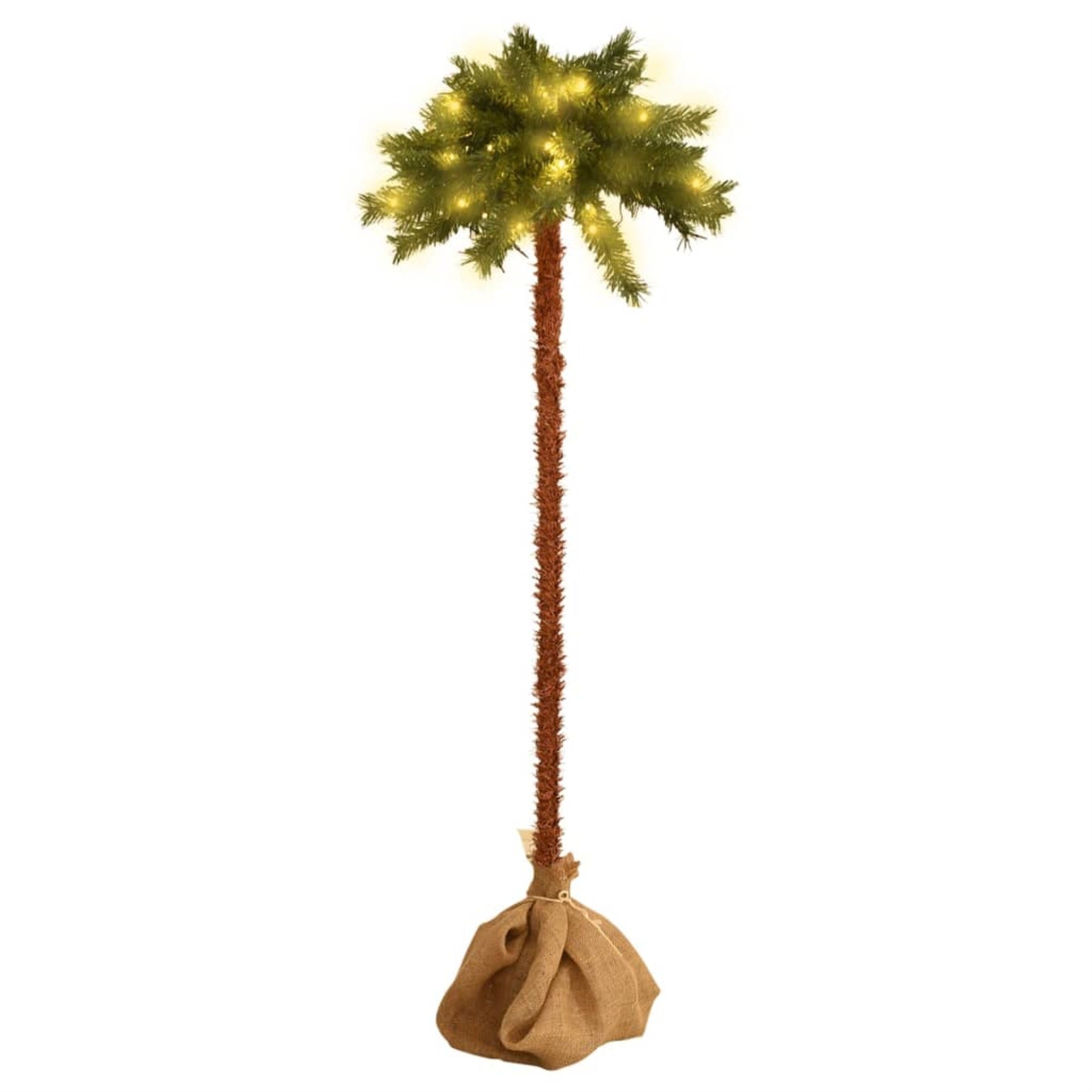 Vidaxl Artificial Palm Tree With Leds 59.1'