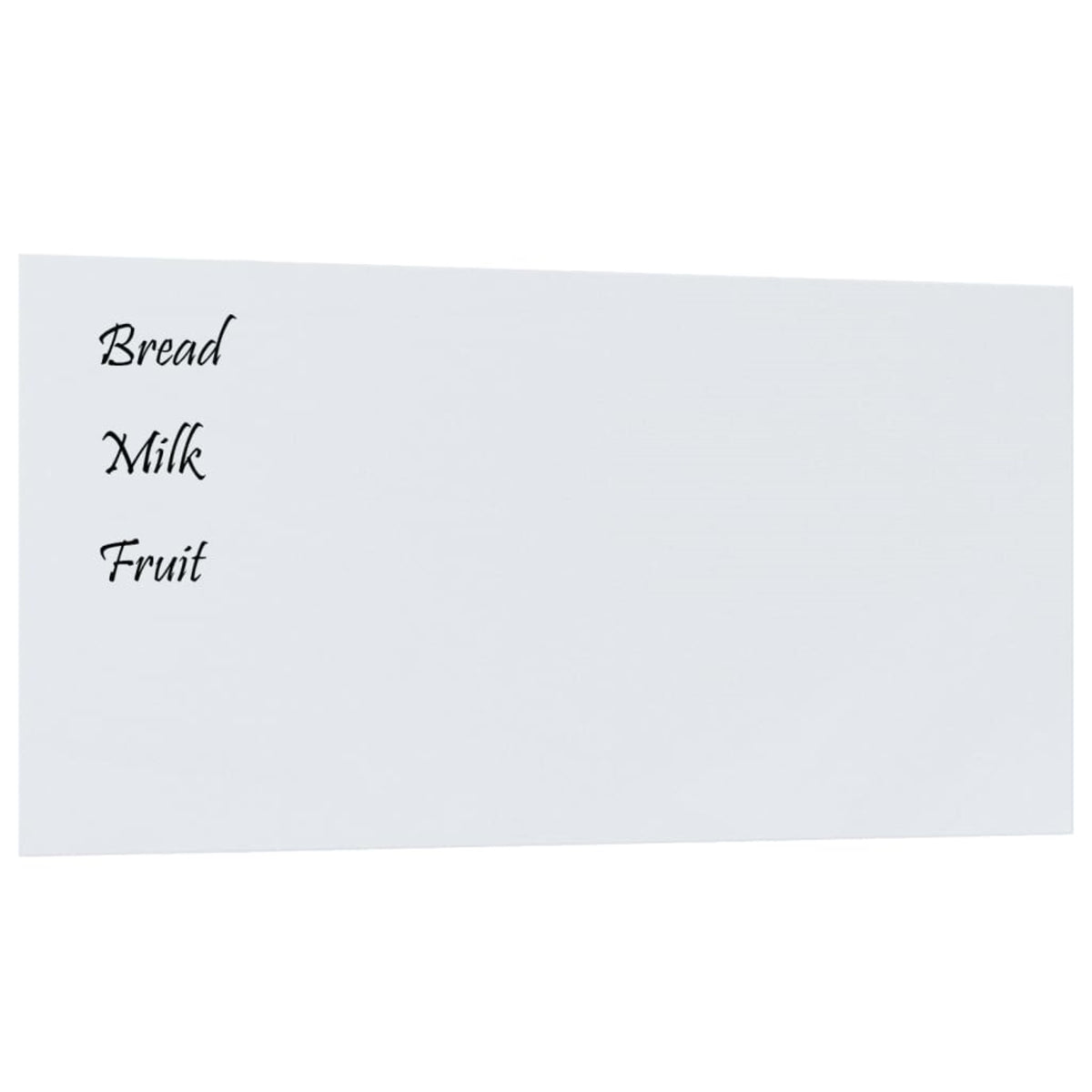 Vidaxl Wall-Mounted Magnetic Board White 39.4'X19.7' Tempered Glass