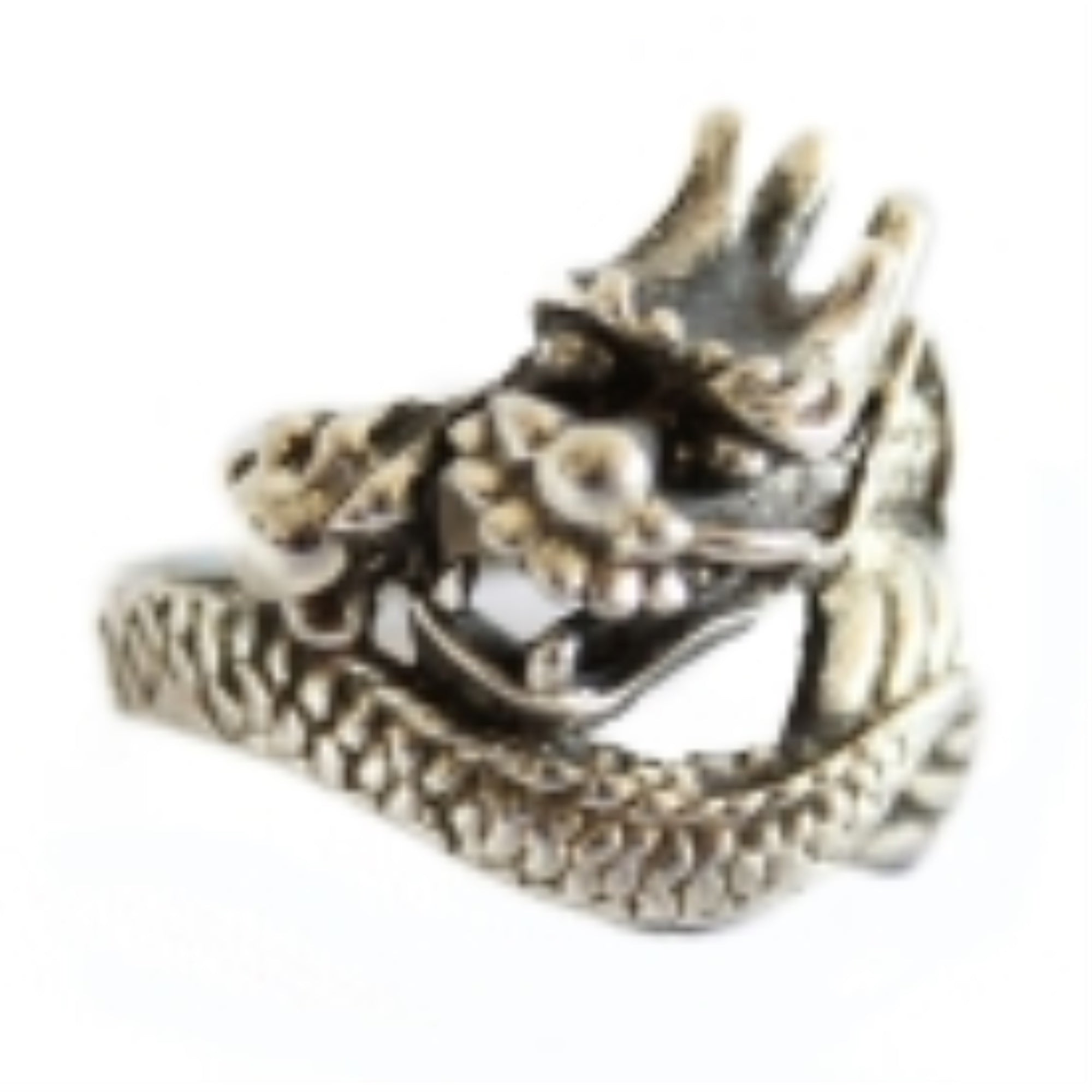 Silver Dragon Ring for Men