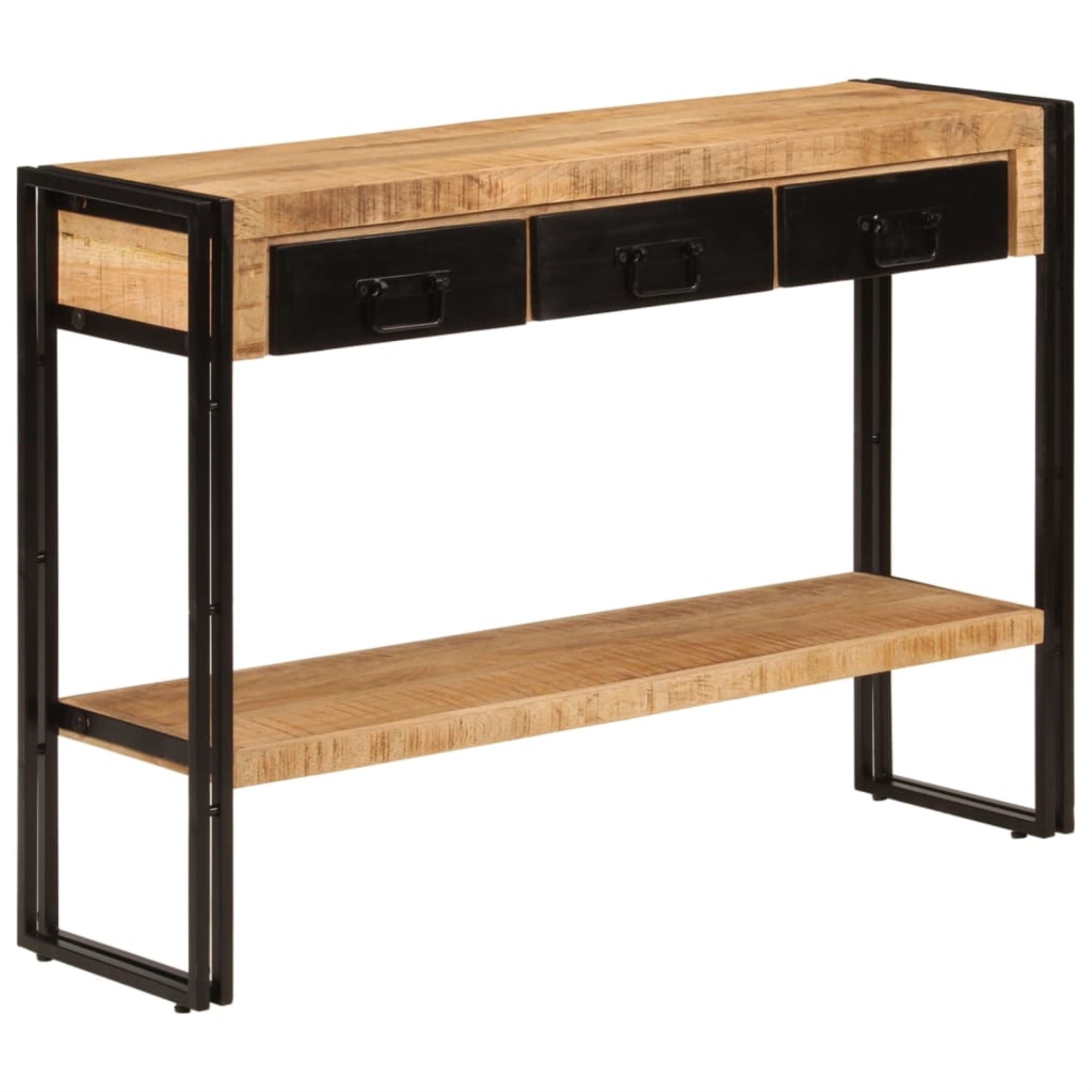 Vidaxl Console Table 43.3'X11.8'X29.9' Solid Wood Mango