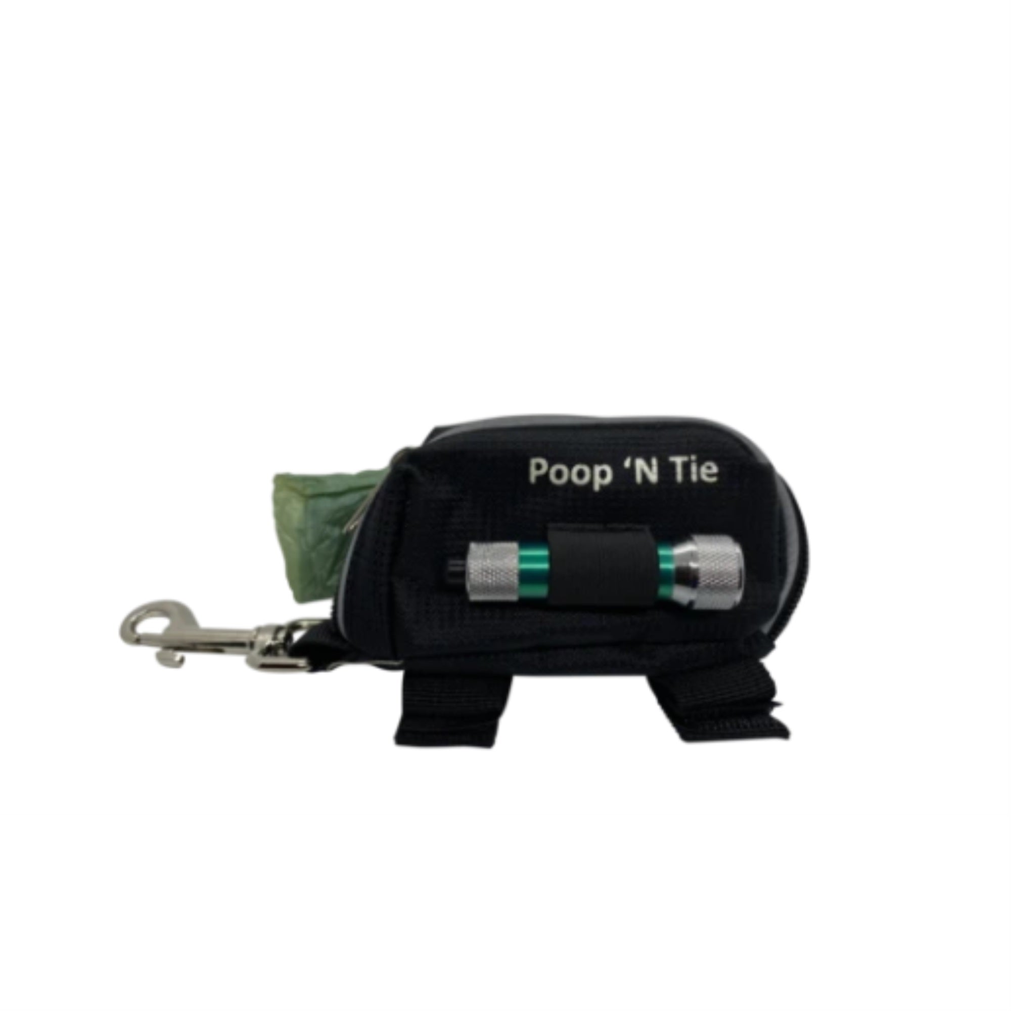 Poop N Tie Fabric Waste Bag Dispenser With 2 Rolls