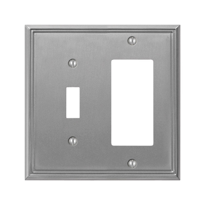 Wallplate Combo Metro Bn (Pack Of 1)