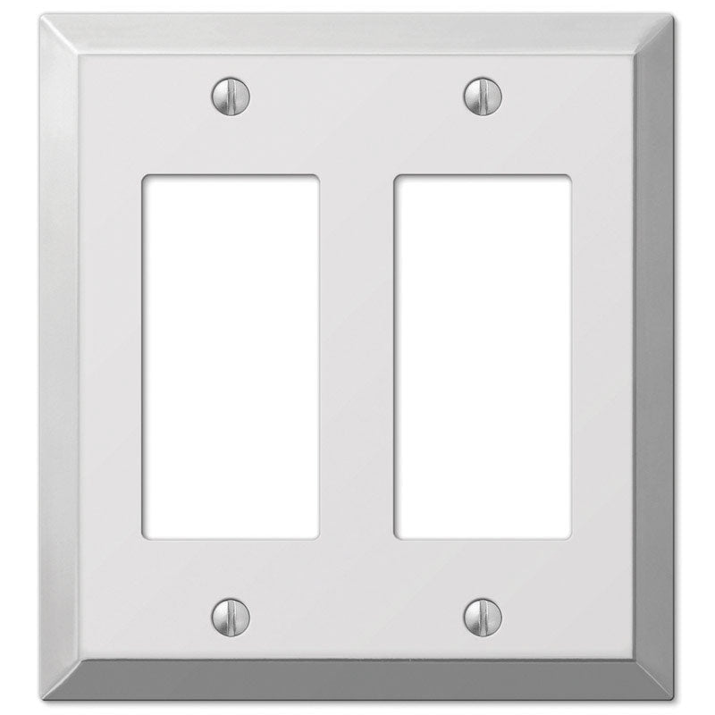 Wallplt 2Rckr/Gfci Pc (Pack Of 1)