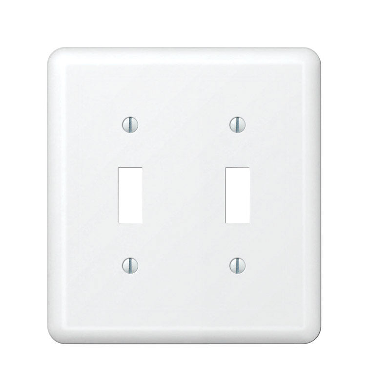 Wallplt Whte Steel 2T (Pack Of 1)