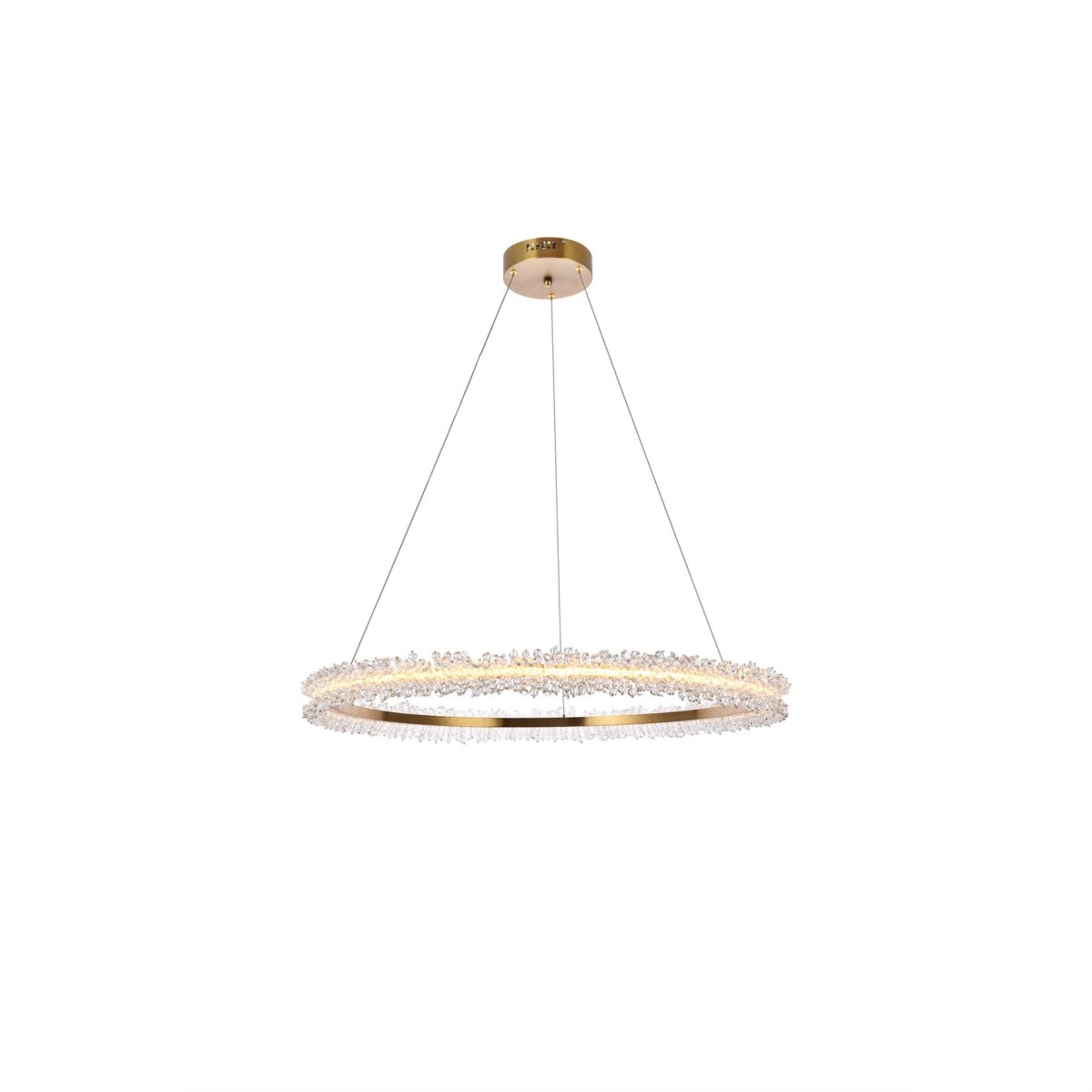 Laurel Led 34 Inch Gold Pendant