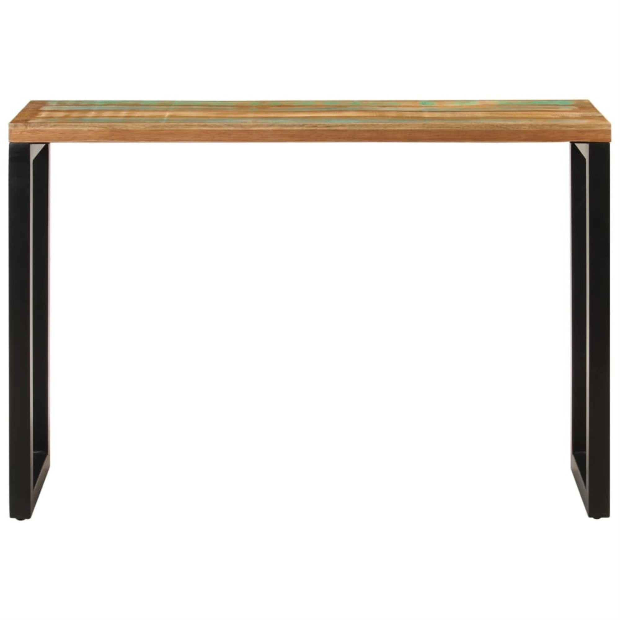 Vidaxl Console Table 43.3' X 13.8' X 29.5' Solid Wood Reclaimed