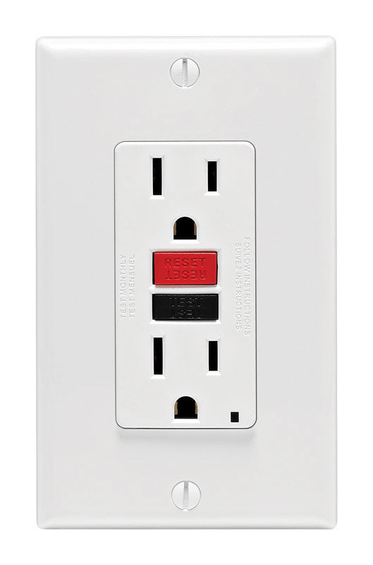 Gfi Recpt W/R&B Butn Wht (Pack Of 1)